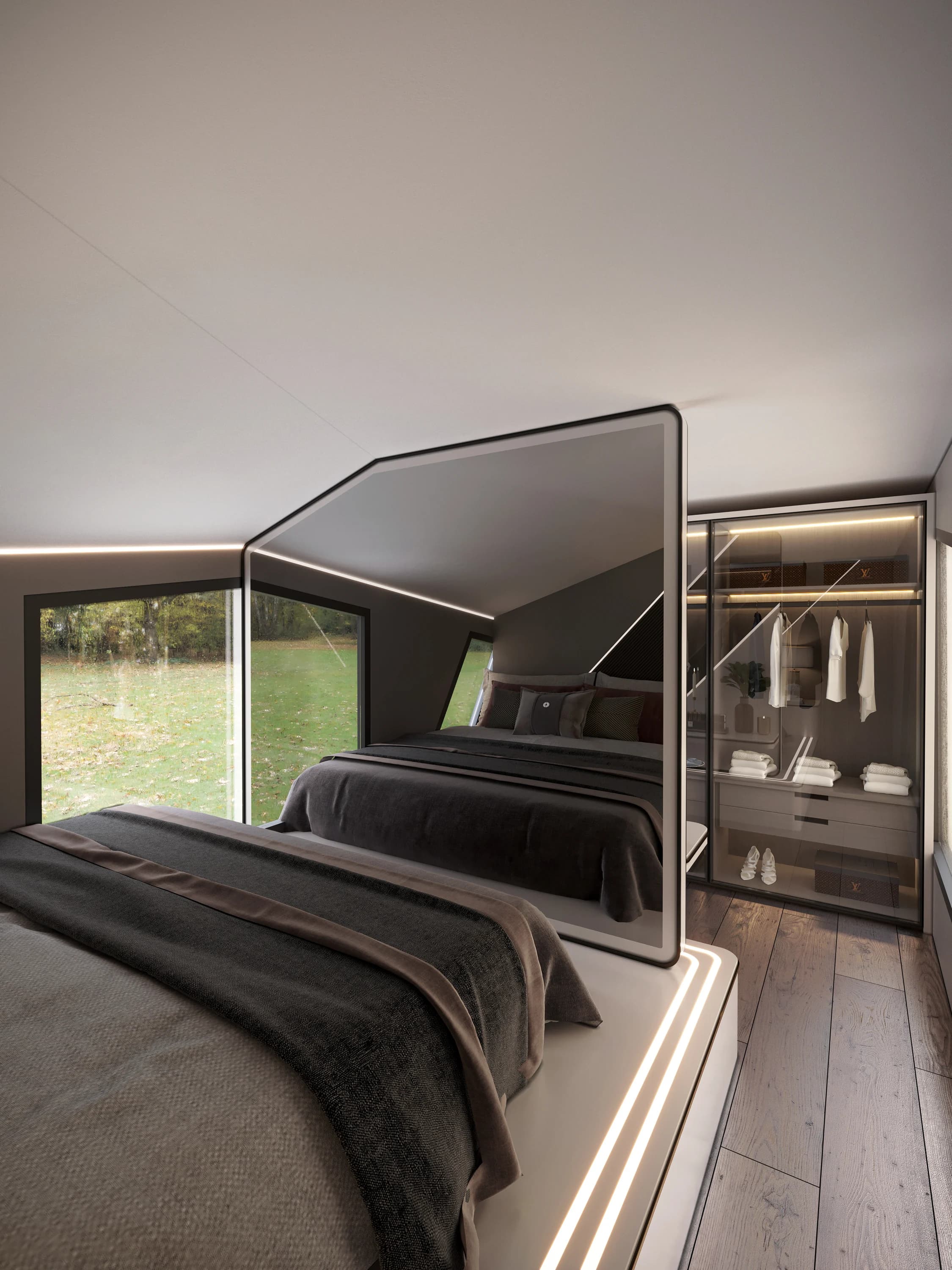 Fi-Ra Tiny House — proje görselleri görselleştirmesi