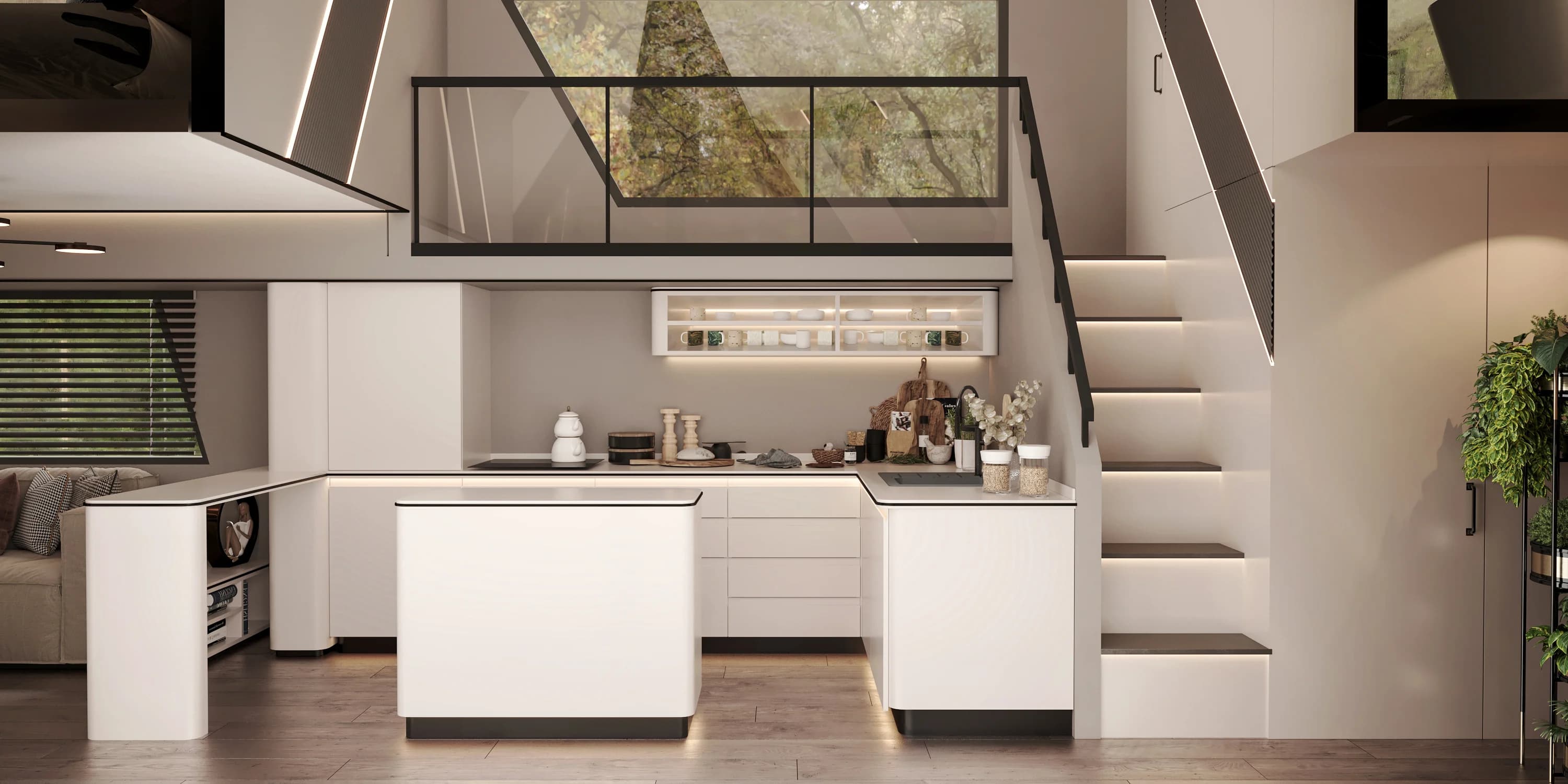 Fi-Ra Tiny House — proje görselleri görselleştirmesi
