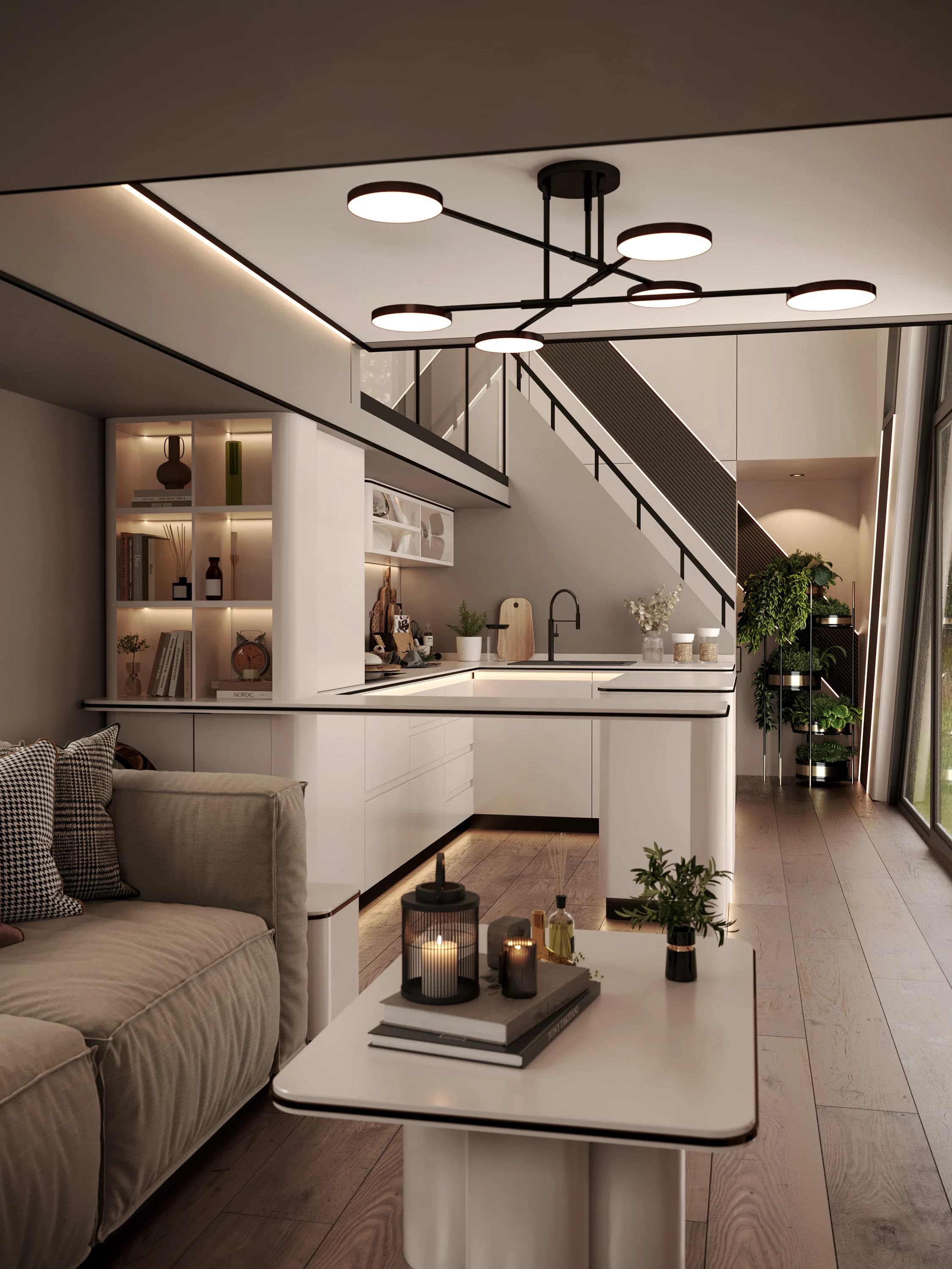Fi-Ra Tiny House — proje görselleri görselleştirmesi