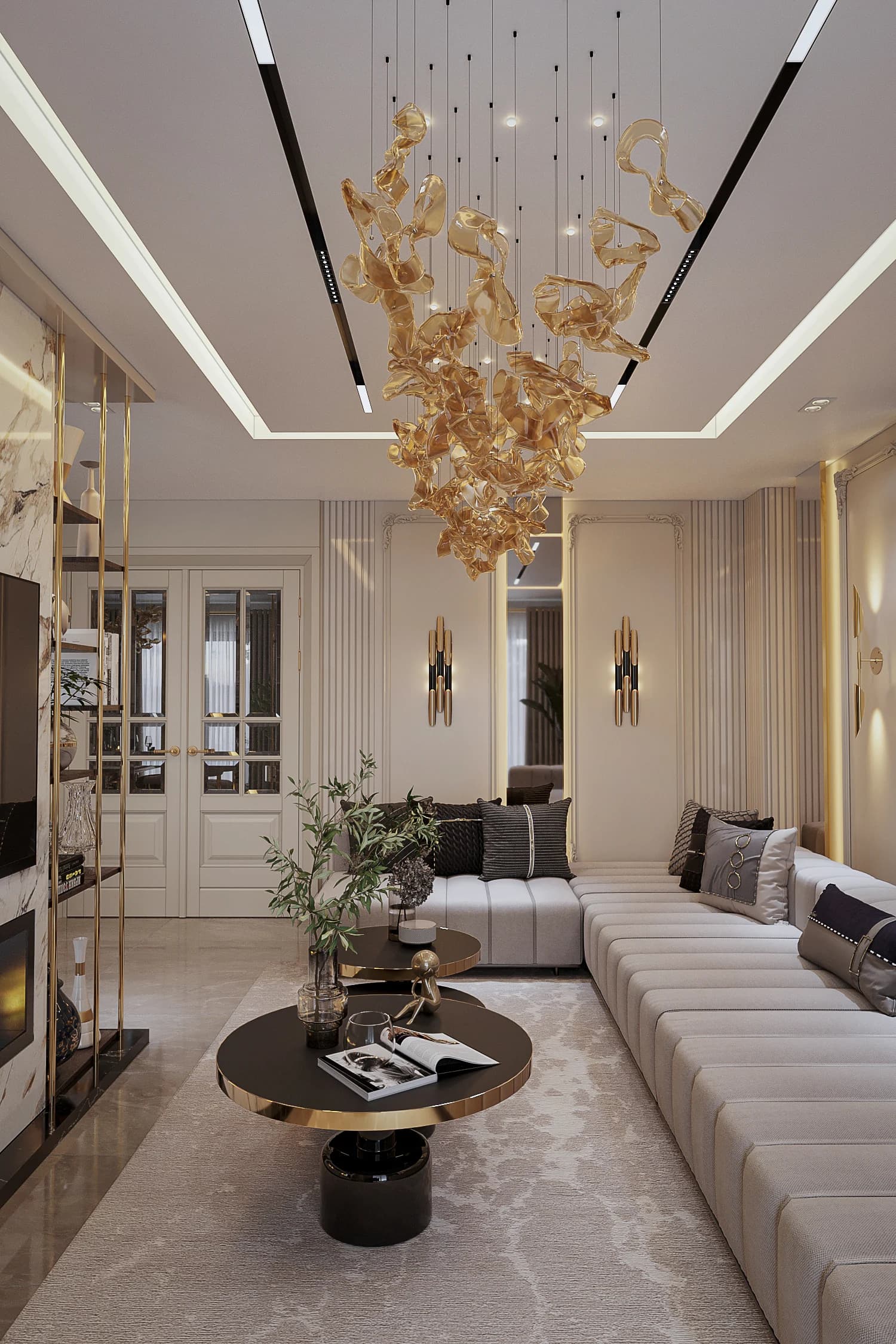 Fulya Koç Villa — mutfak görselleştirmesi