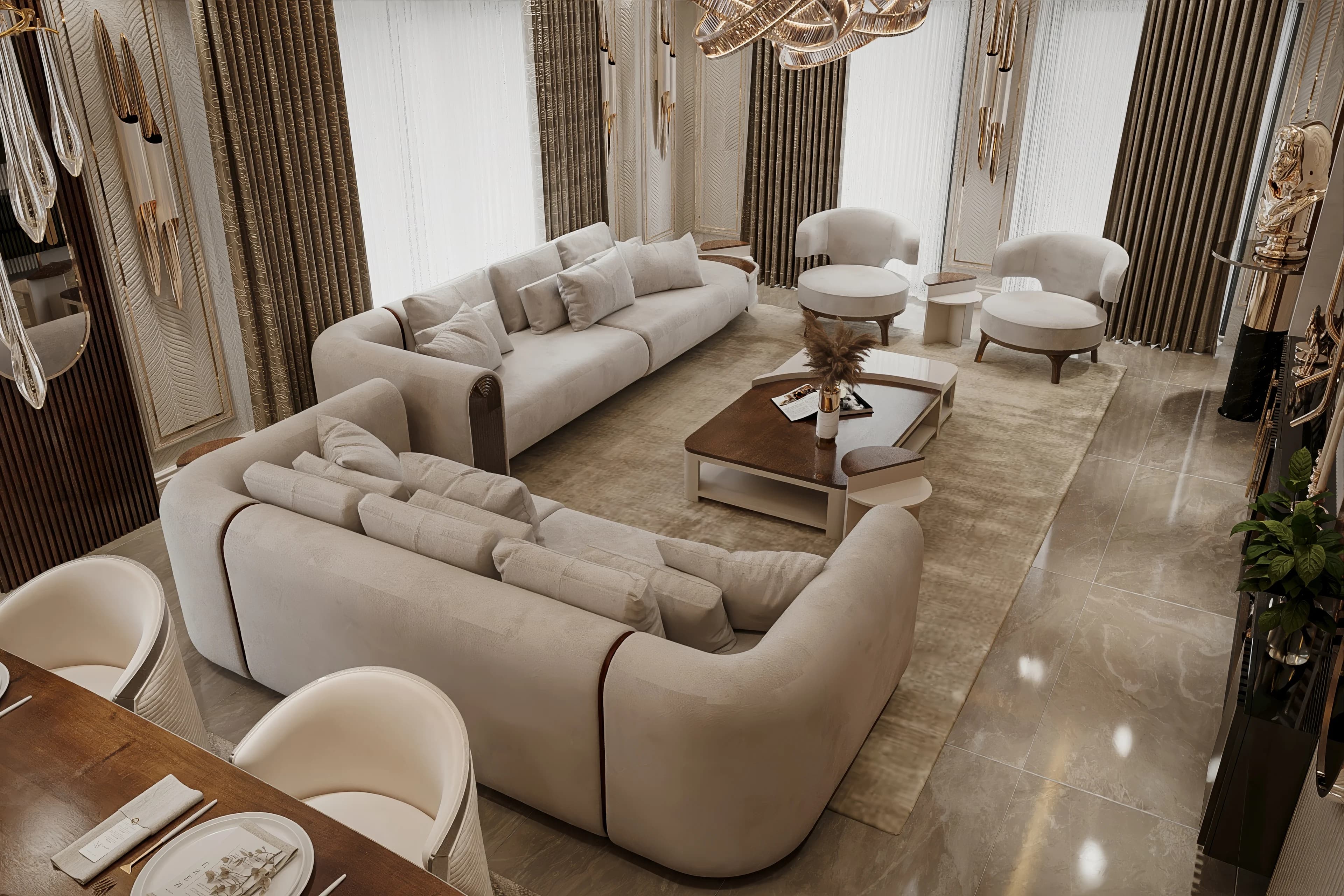 Fulya Koç Villa — proje görselleri görselleştirmesi