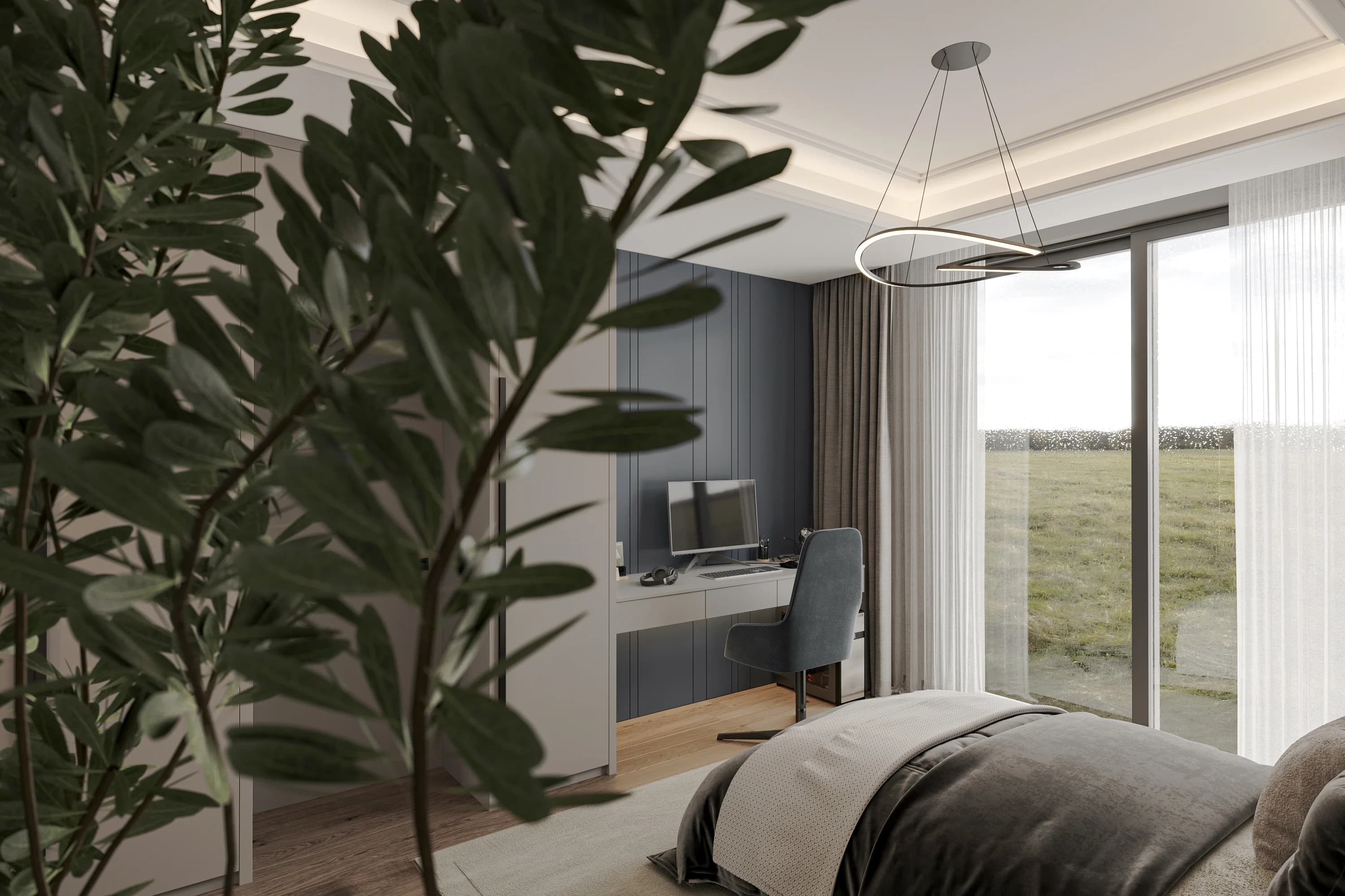 Havva Akbilen Villa / Almanya — çocuk odası · erkek görselleştirmesi