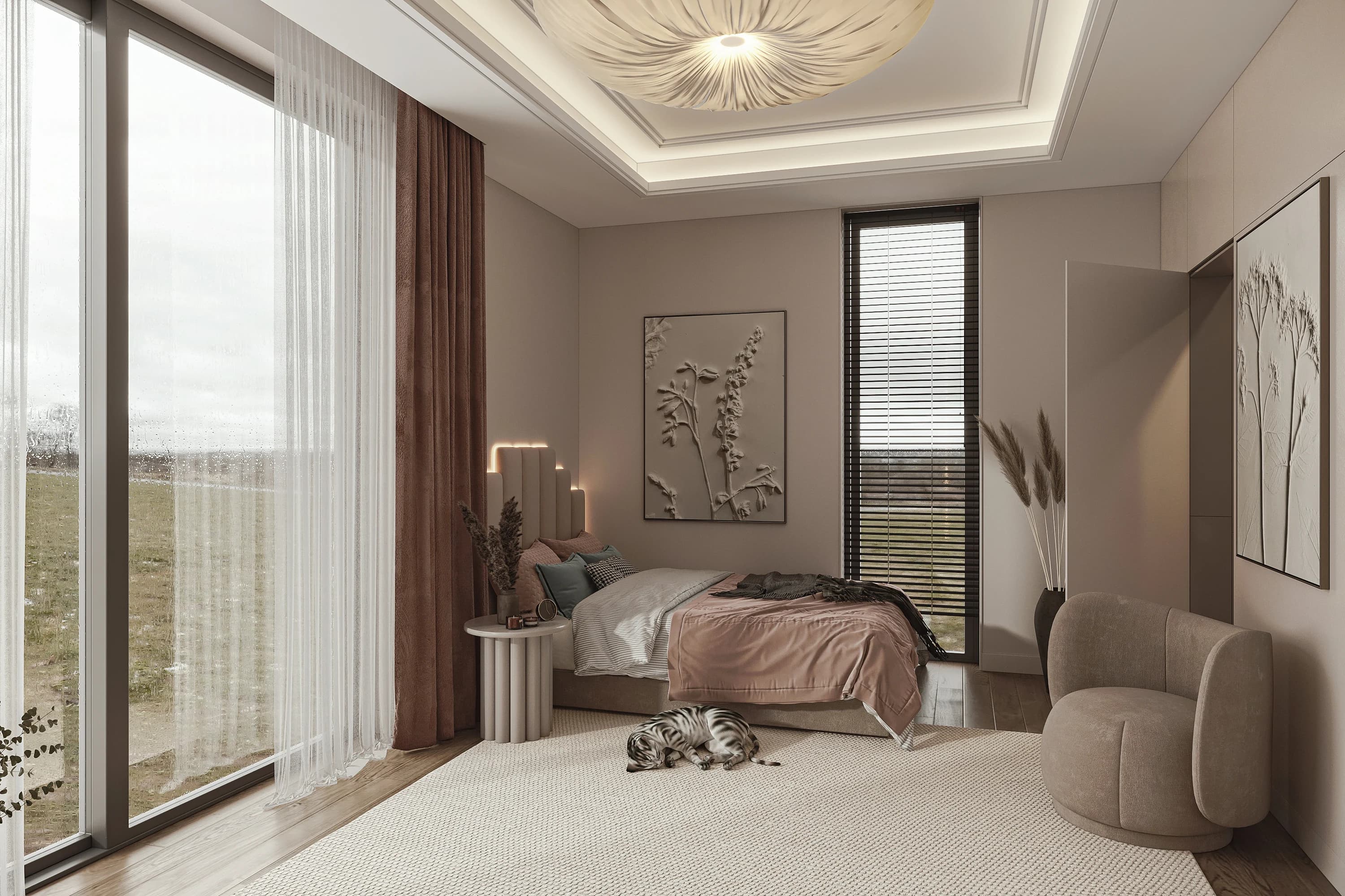 Havva Akbilen Villa / Almanya — çocuk odası · alternatif görselleştirmesi