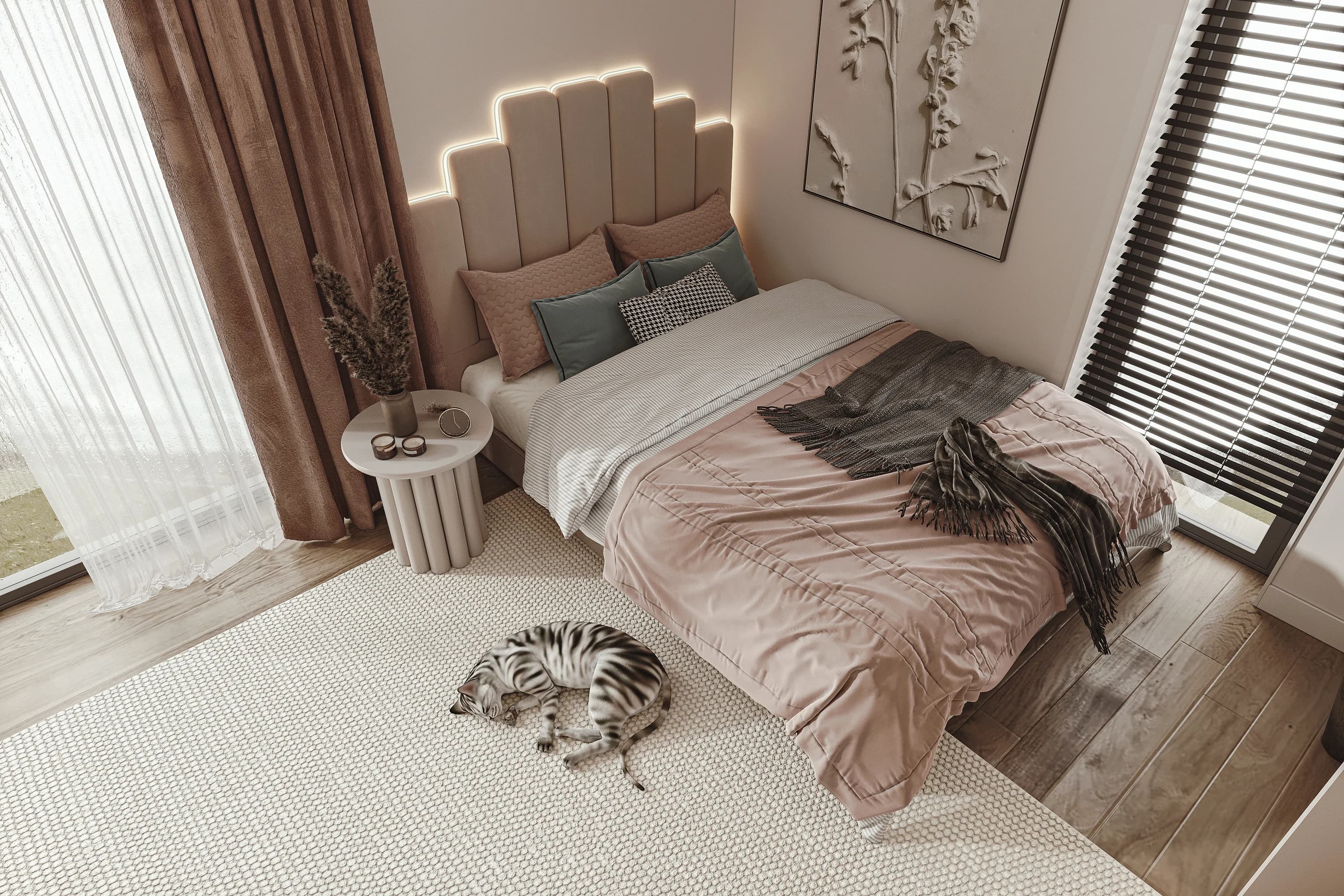 Havva Akbilen Villa / Almanya — çocuk odası · kız görselleştirmesi