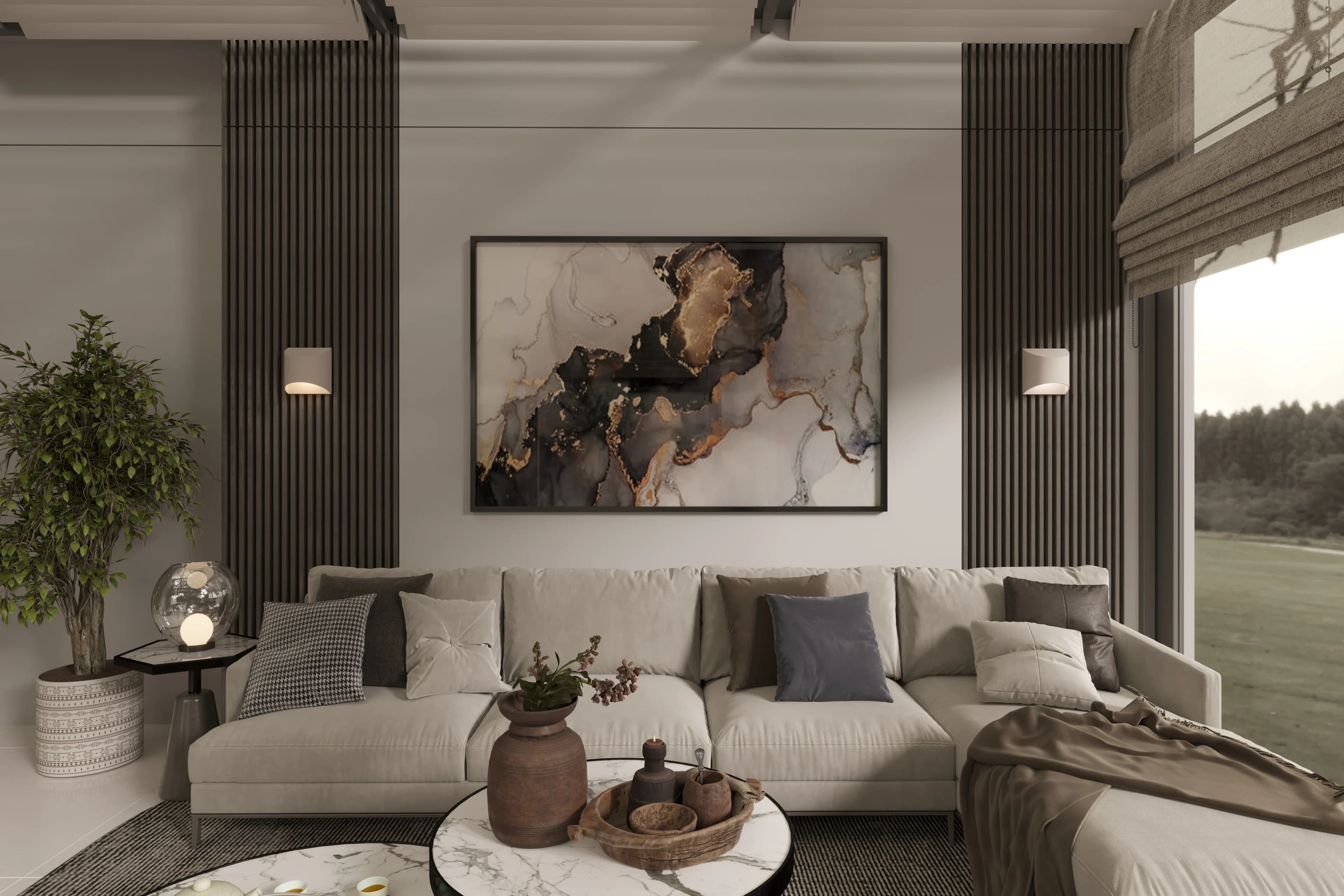 Havva Akbilen Villa / Almanya — kış bahçesi görselleştirmesi