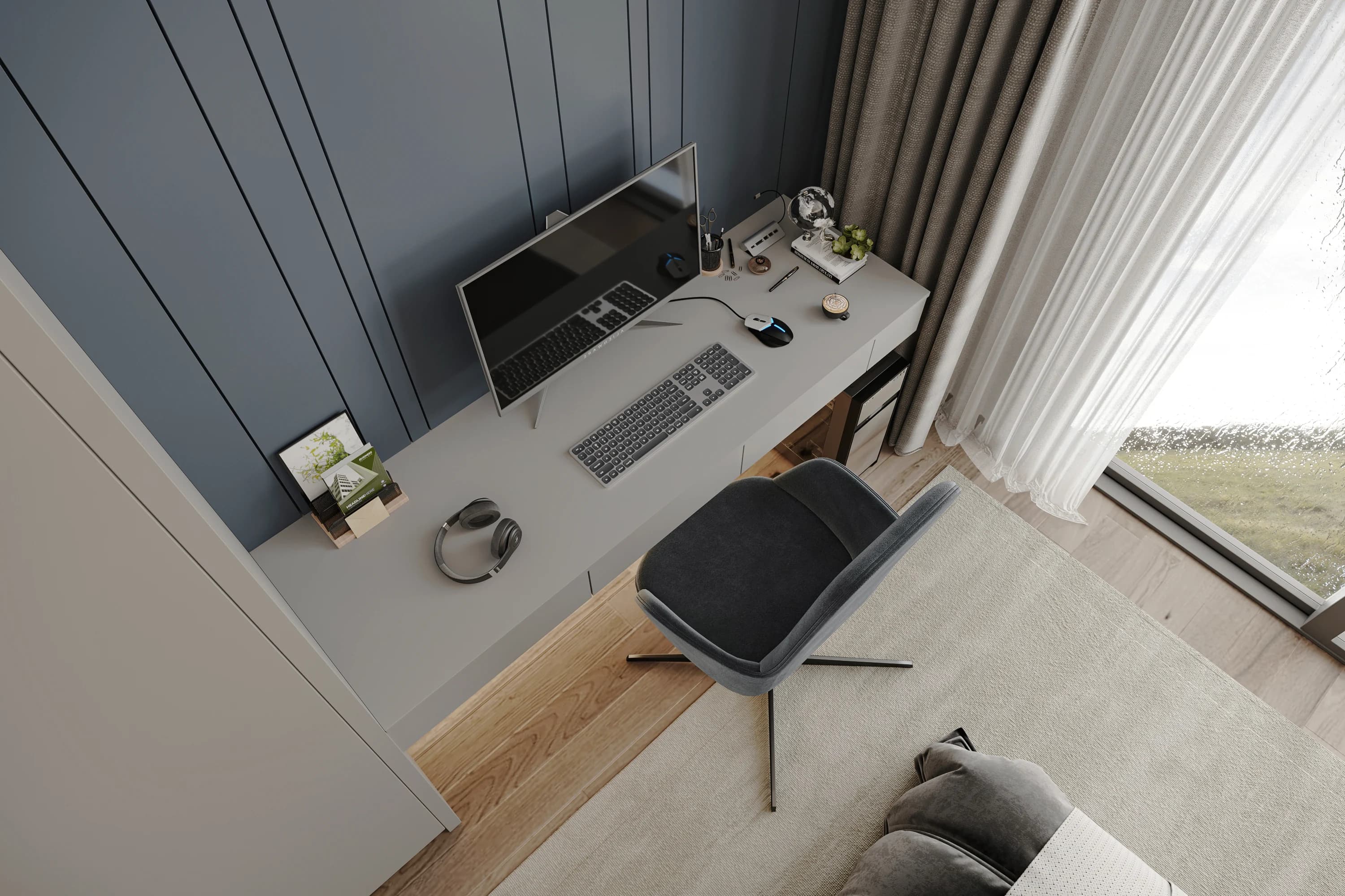 Havva Akbilen Villa / Almanya — çocuk odası · erkek görselleştirmesi