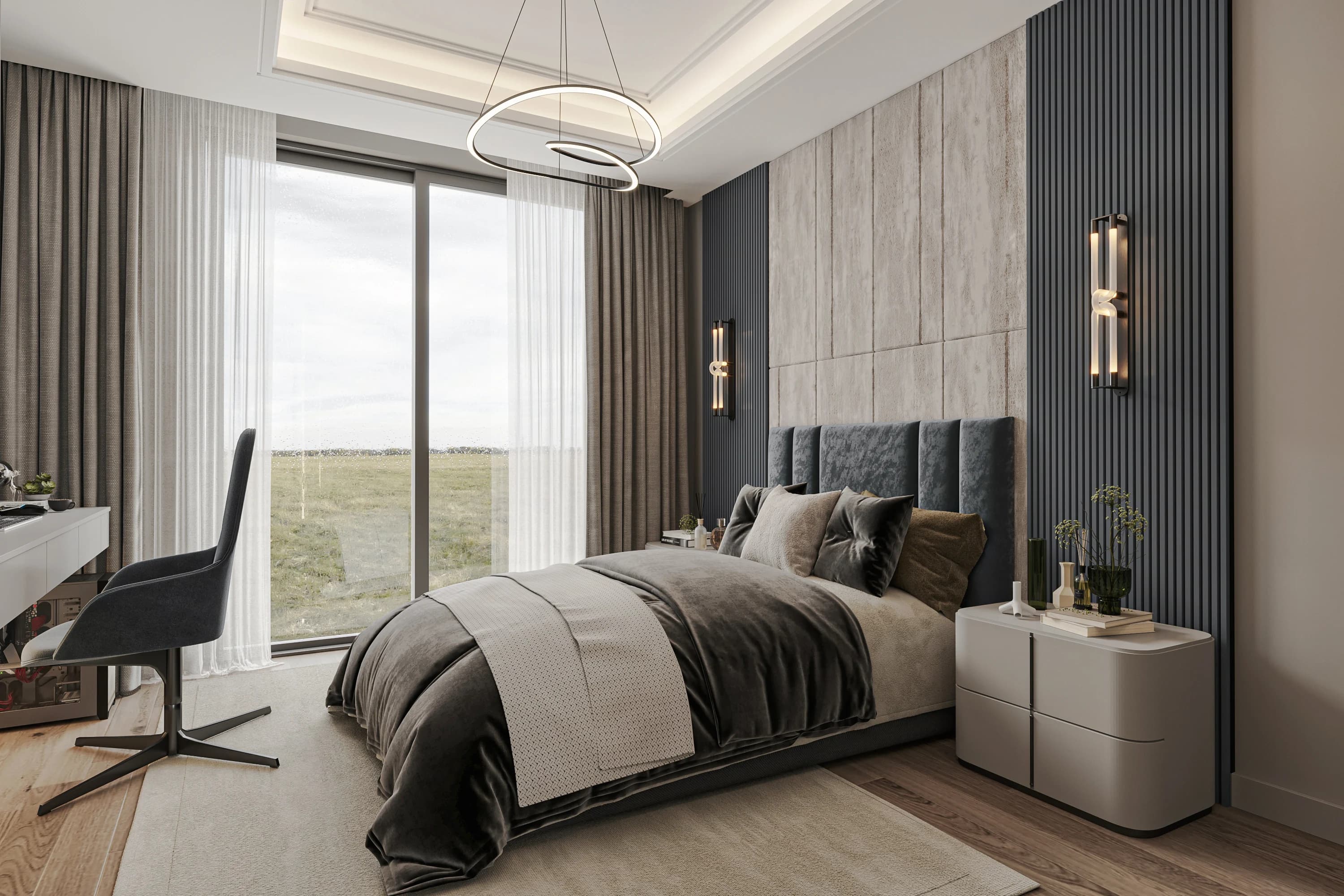 Havva Akbilen Villa / Almanya — çocuk odası · erkek görselleştirmesi
