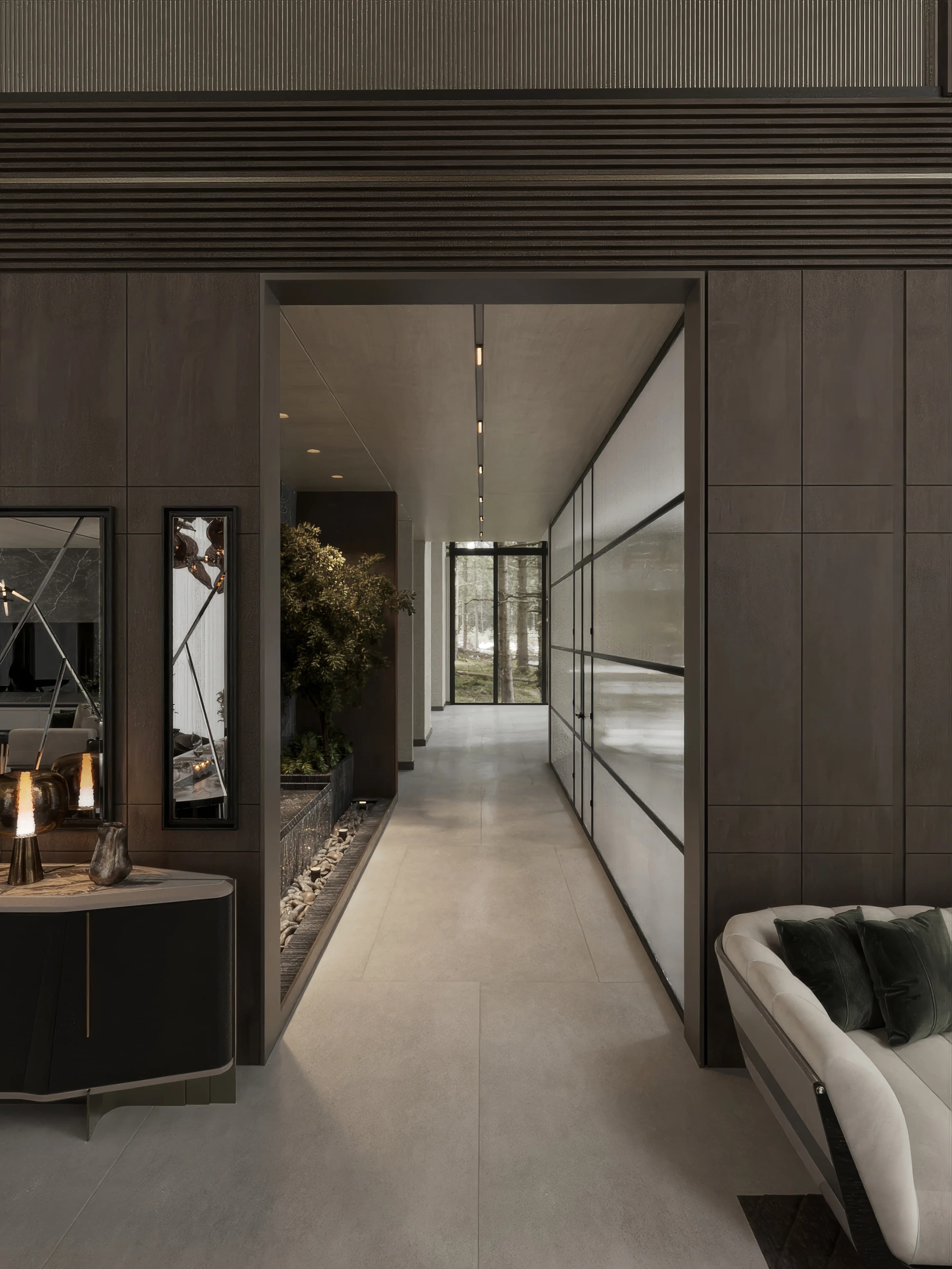 Kanada Villa / Yaşam alanı — mutfak görselleştirmesi