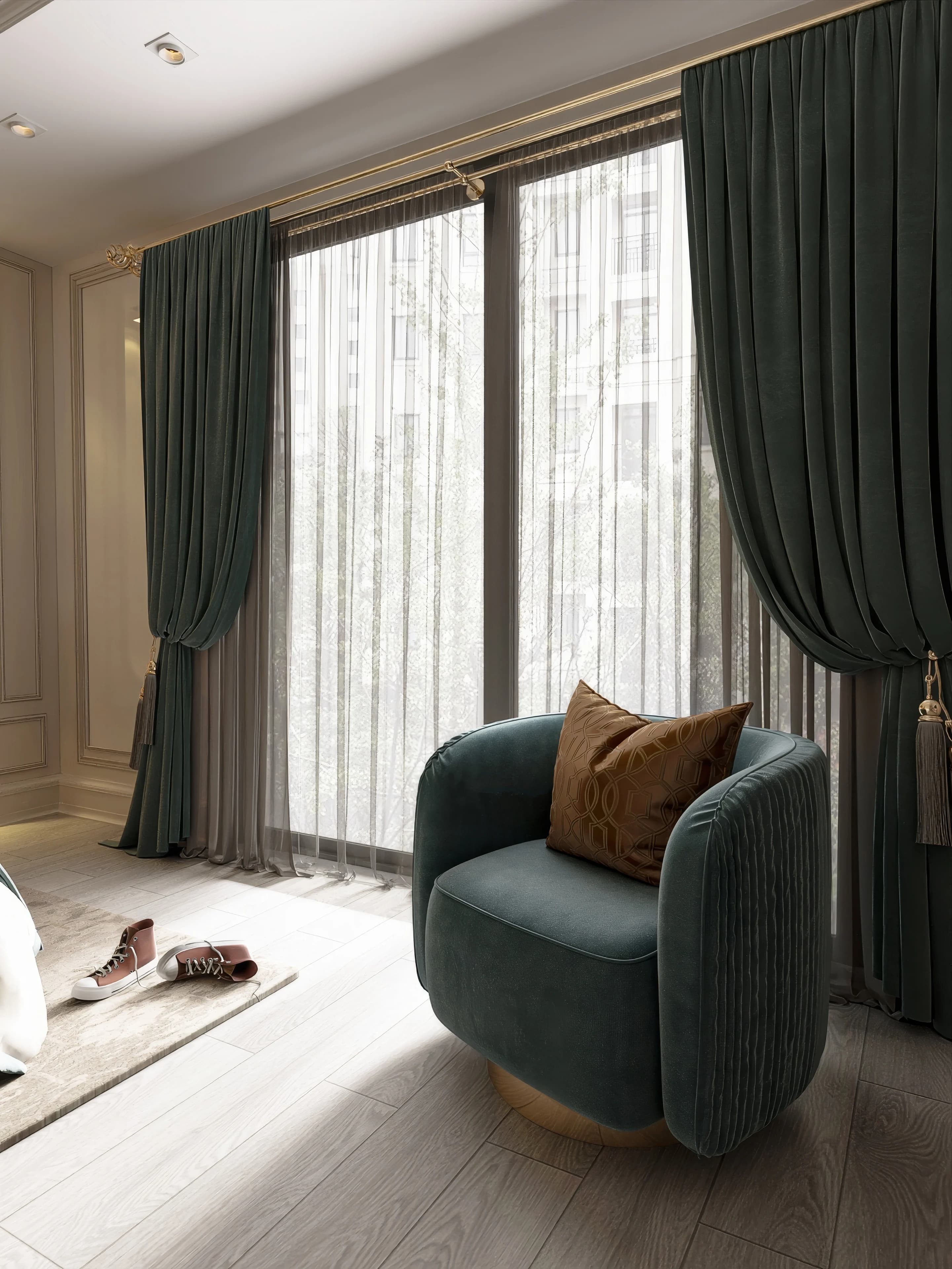 Kanada Villa / Yaşam alanı — çocuk odası görselleştirmesi