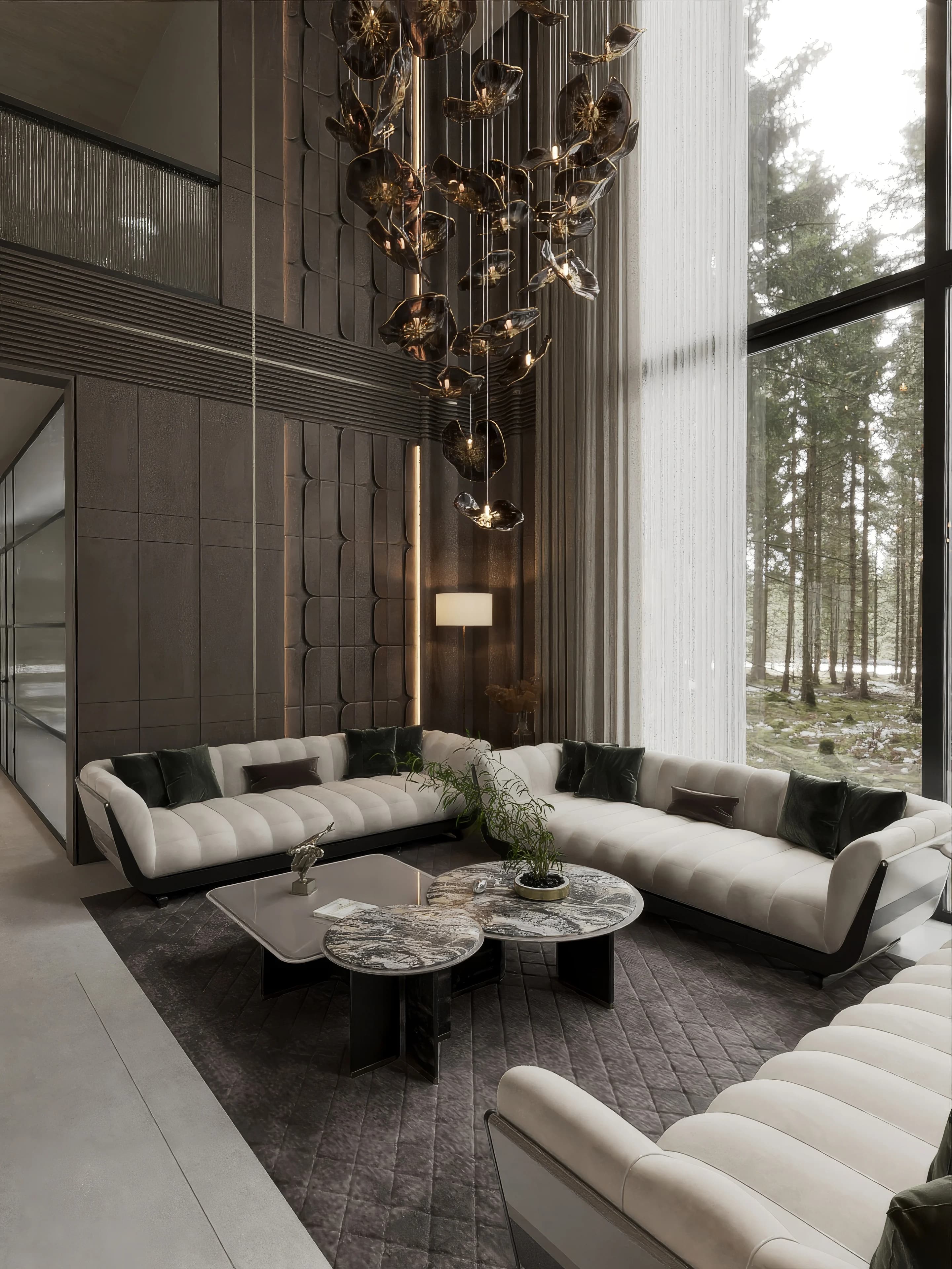 Kanada Villa / Yaşam alanı — mutfak görselleştirmesi