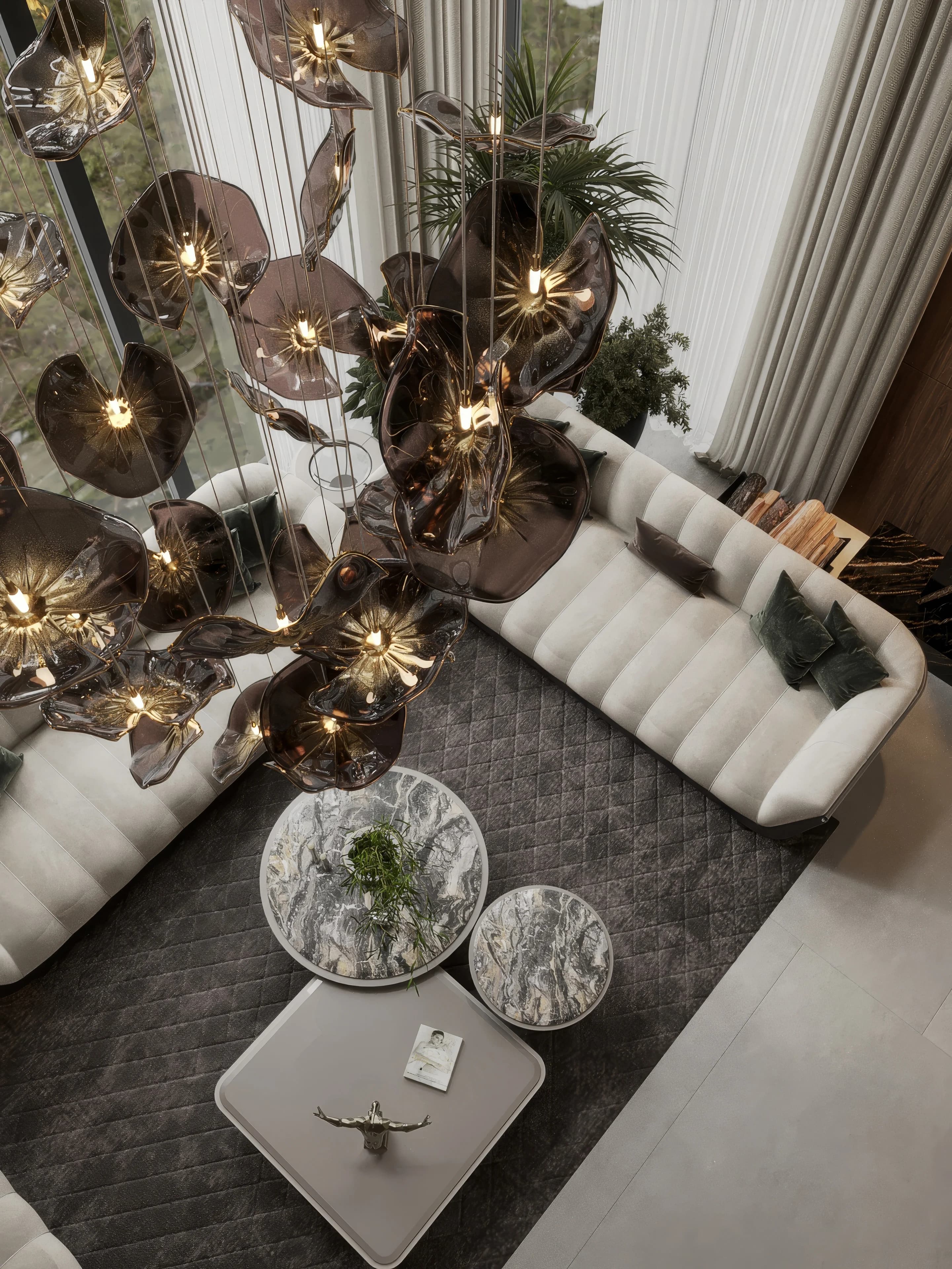 Kanada Villa / Yaşam alanı — mutfak görselleştirmesi