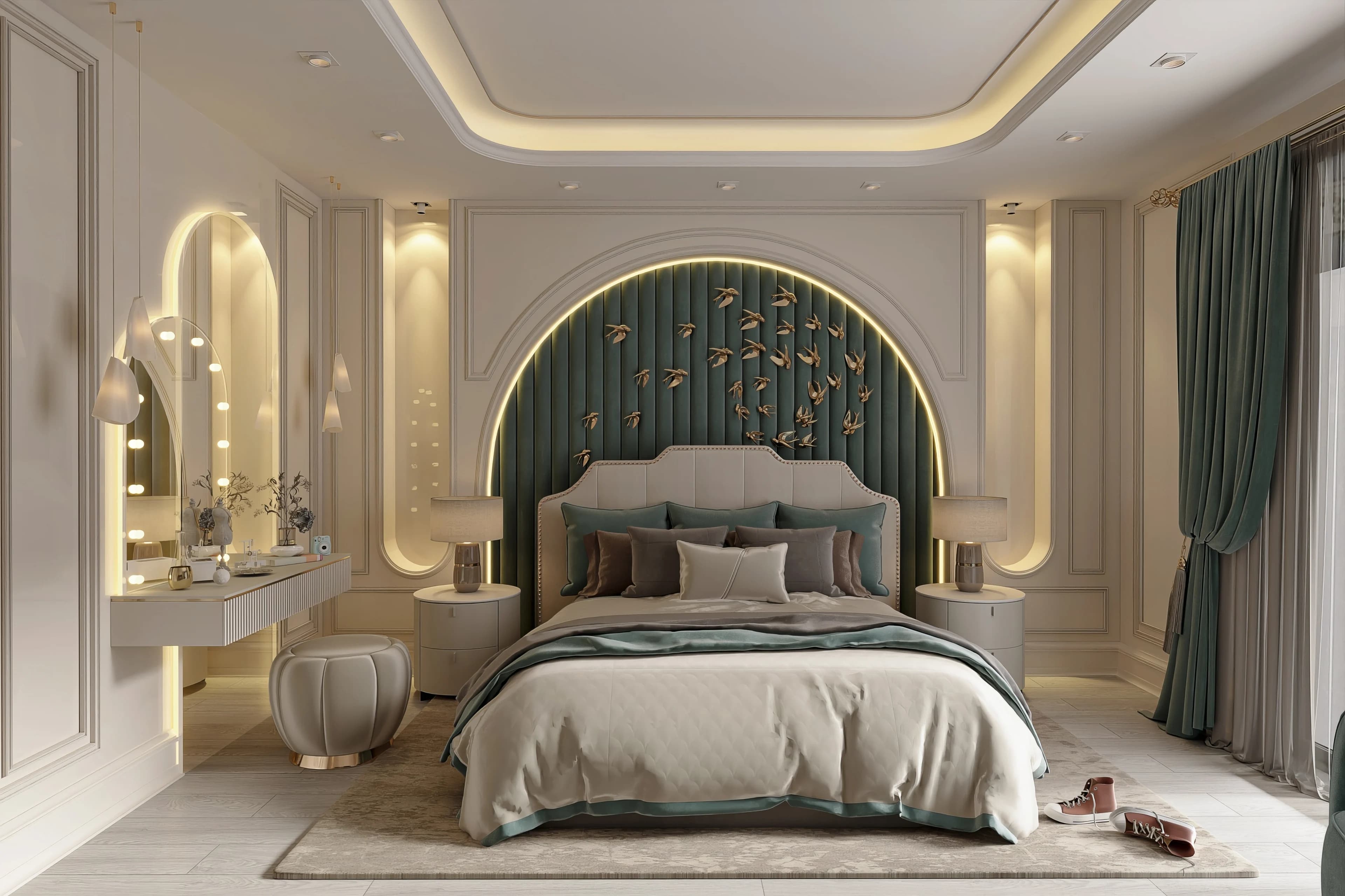 Kanada Villa / Yaşam alanı — çocuk odası görselleştirmesi