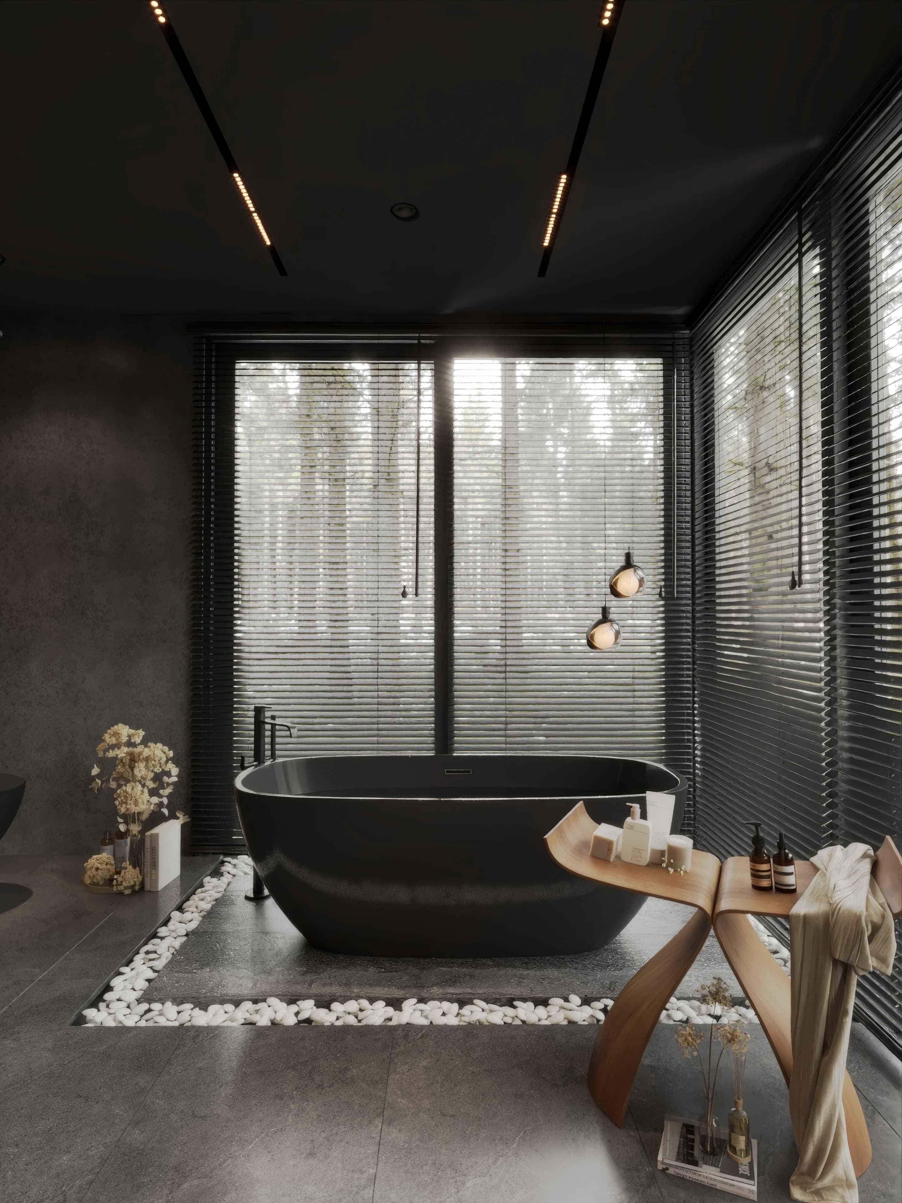 Kanada Villa / Yaşam alanı — ebeveyn odası görselleştirmesi