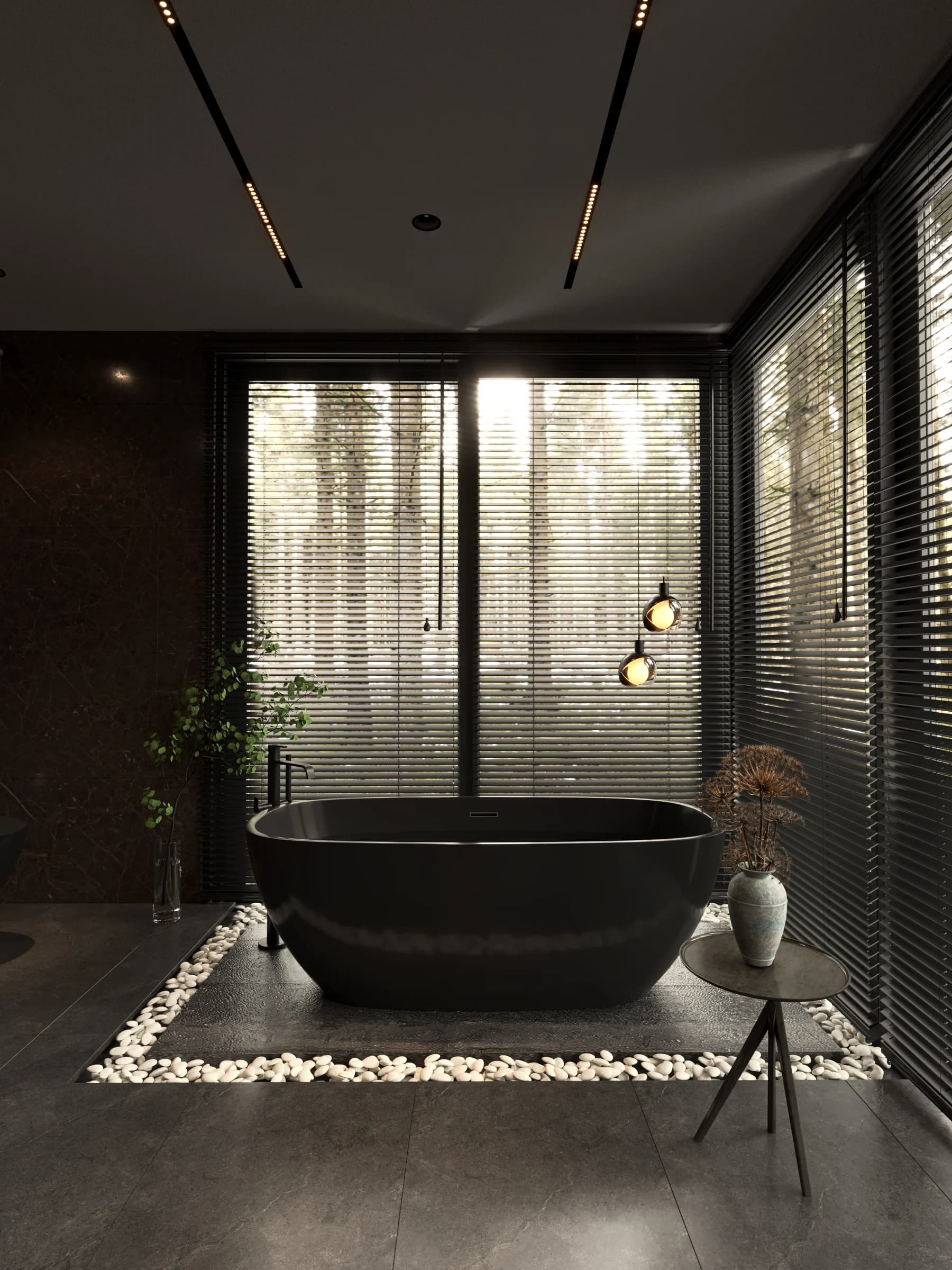 Kanada Villa / Yaşam alanı — ebeveyn odası görselleştirmesi