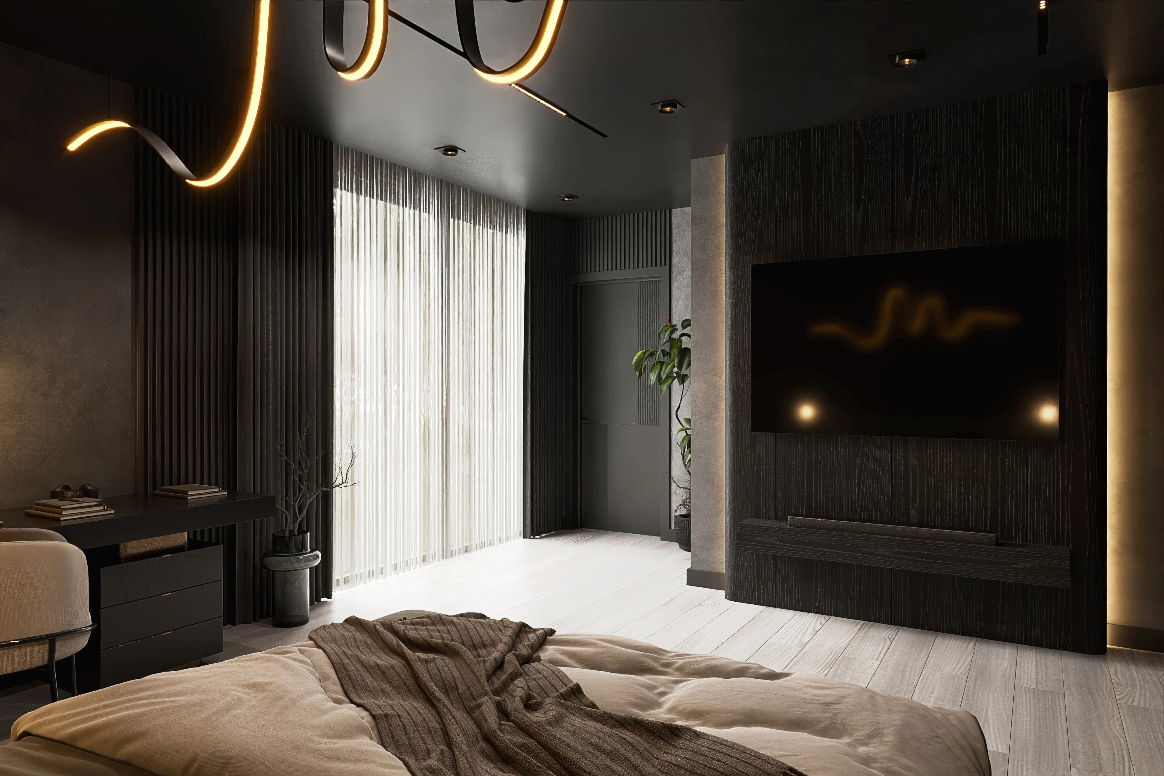Kanada Villa / Yaşam alanı — çocuk odası görselleştirmesi
