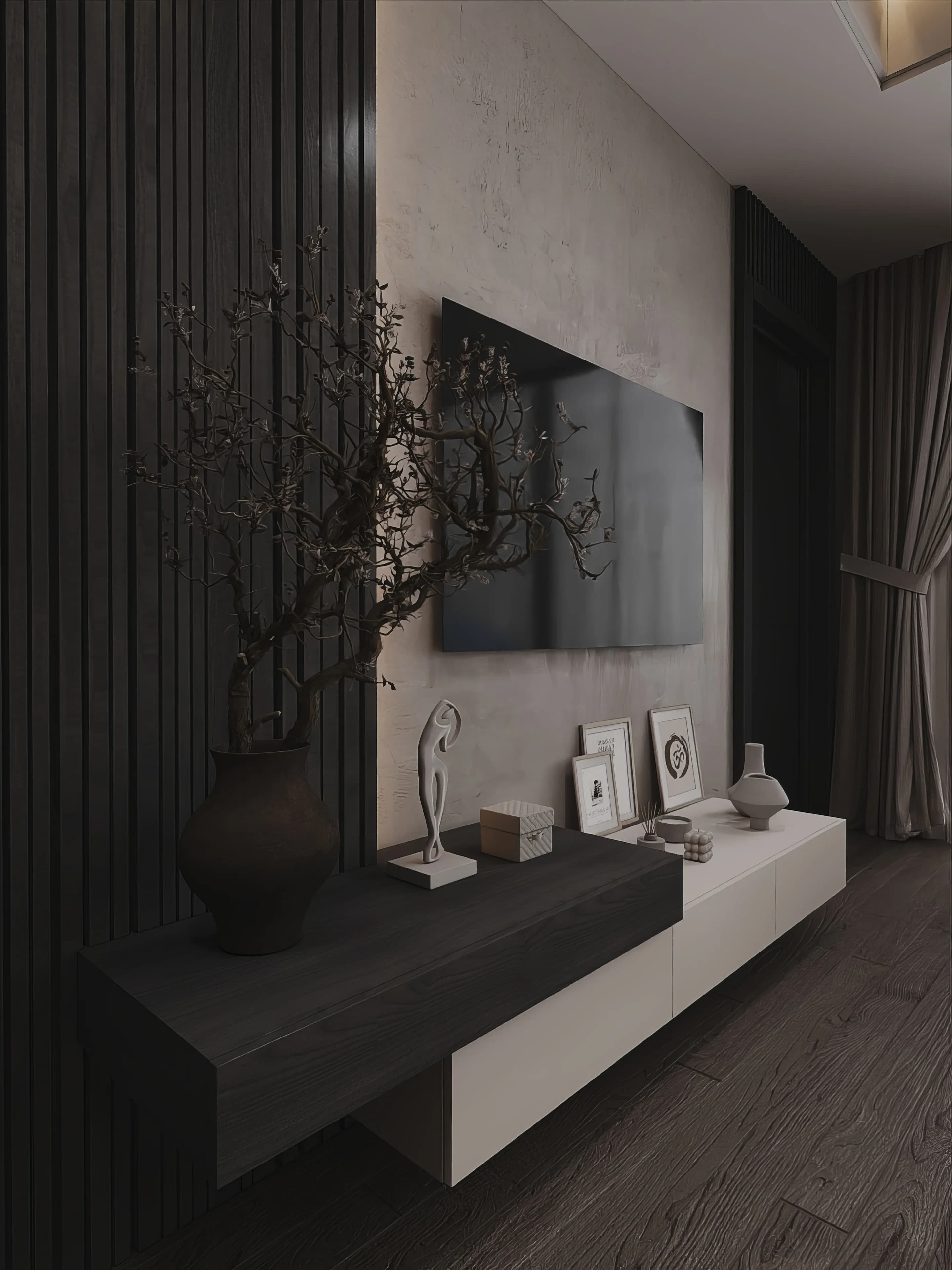 Kanada Villa / Yaşam alanı — misafir odası görselleştirmesi