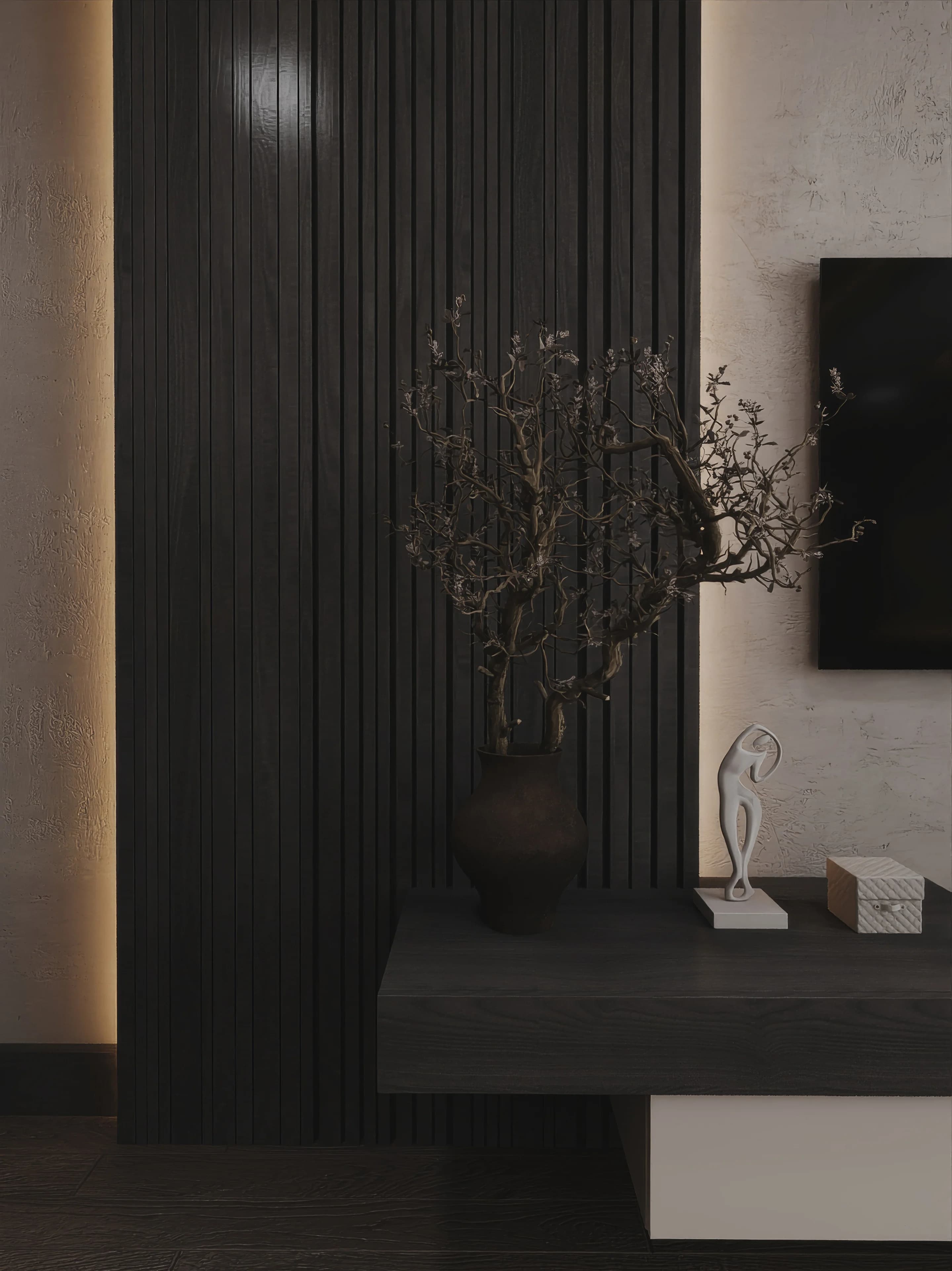 Kanada Villa / Yaşam alanı — misafir odası görselleştirmesi