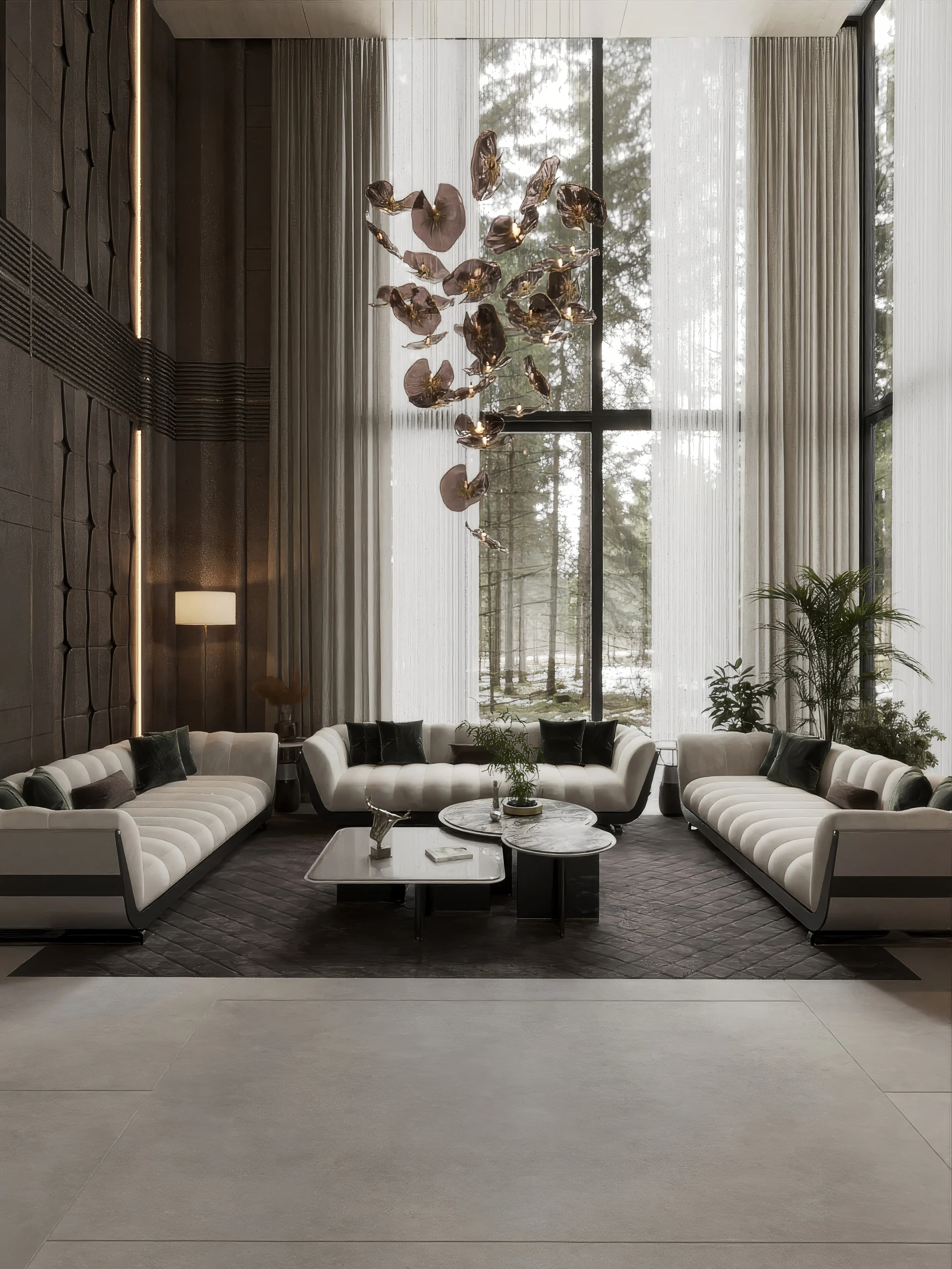 Kanada Villa / Yaşam alanı — mutfak görselleştirmesi