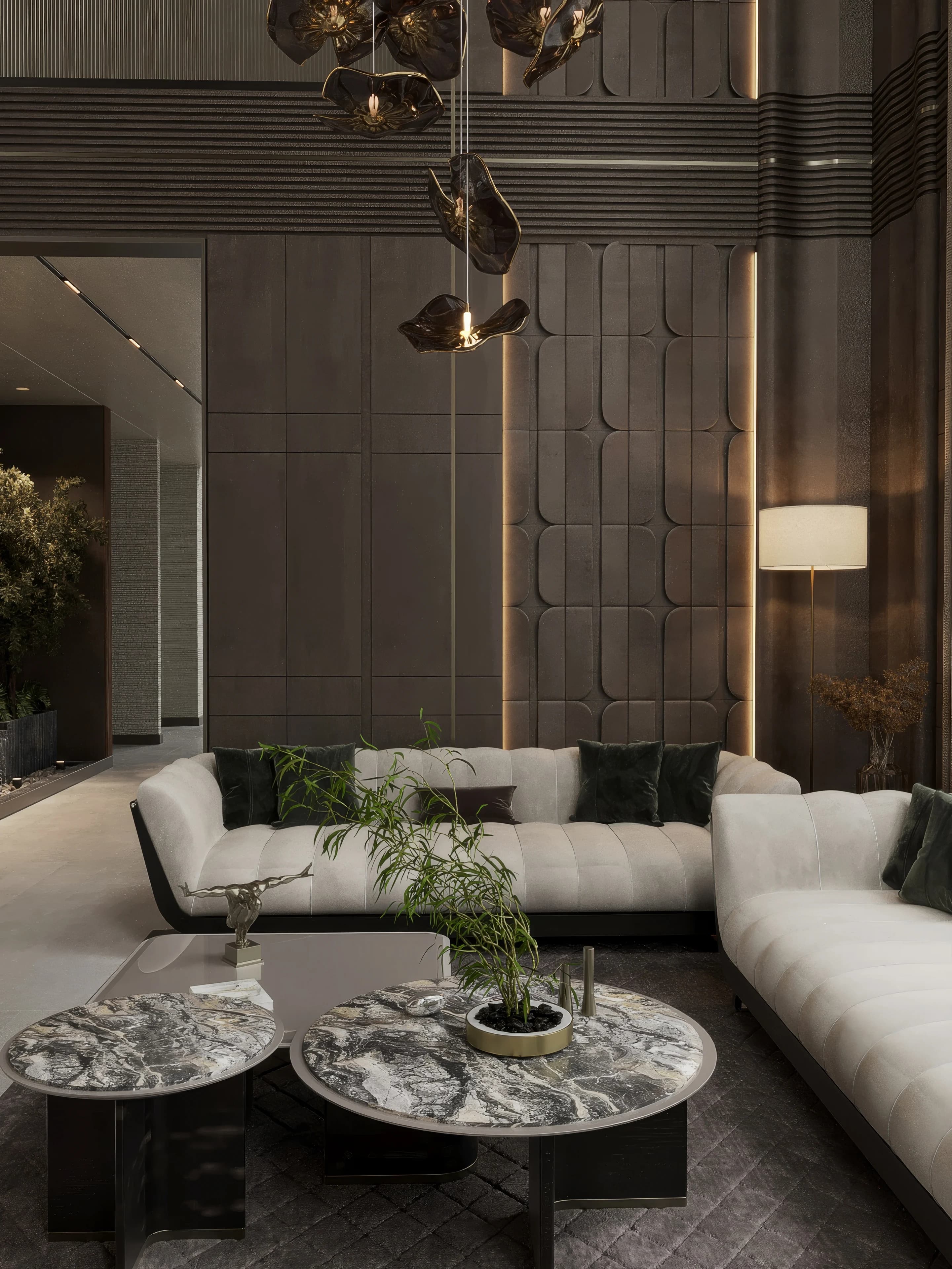 Kanada Villa / Yaşam alanı — mutfak görselleştirmesi