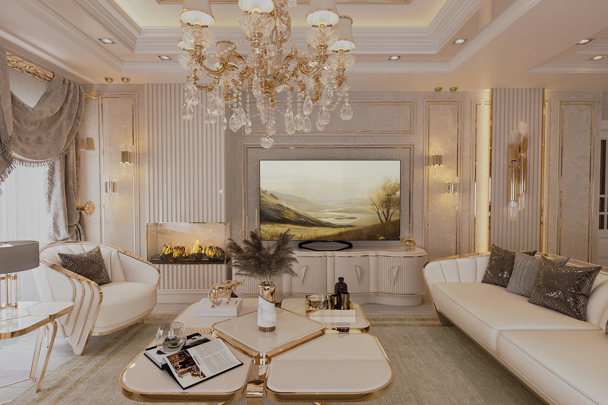Şahnaz Yurtseven Daire — salon görselleştirmesi