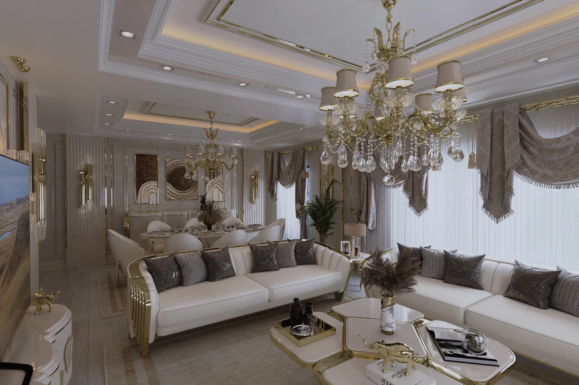 Şahnaz Yurtseven Daire — salon görselleştirmesi