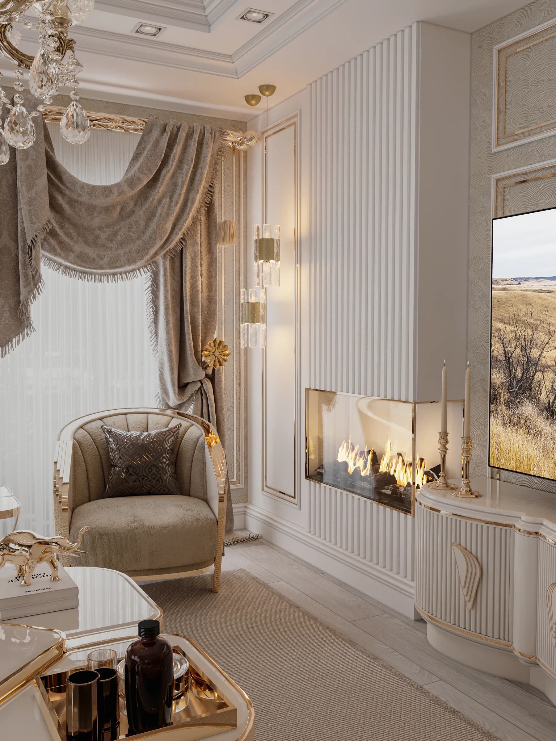 Şahnaz Yurtseven Daire — salon görselleştirmesi