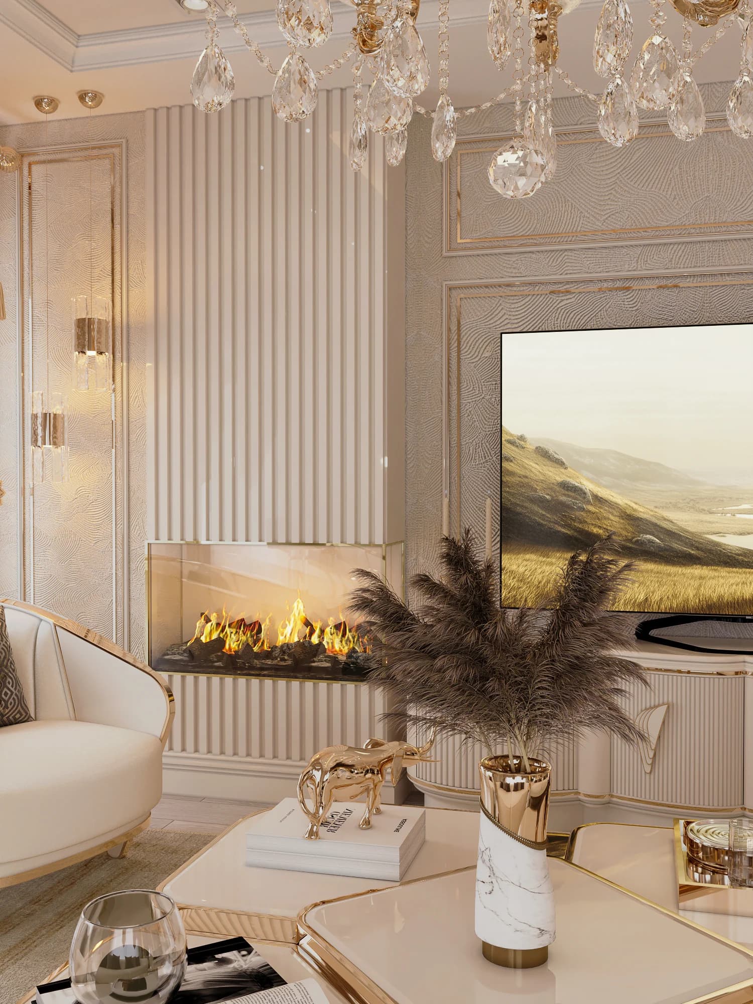 Şahnaz Yurtseven Daire — salon görselleştirmesi