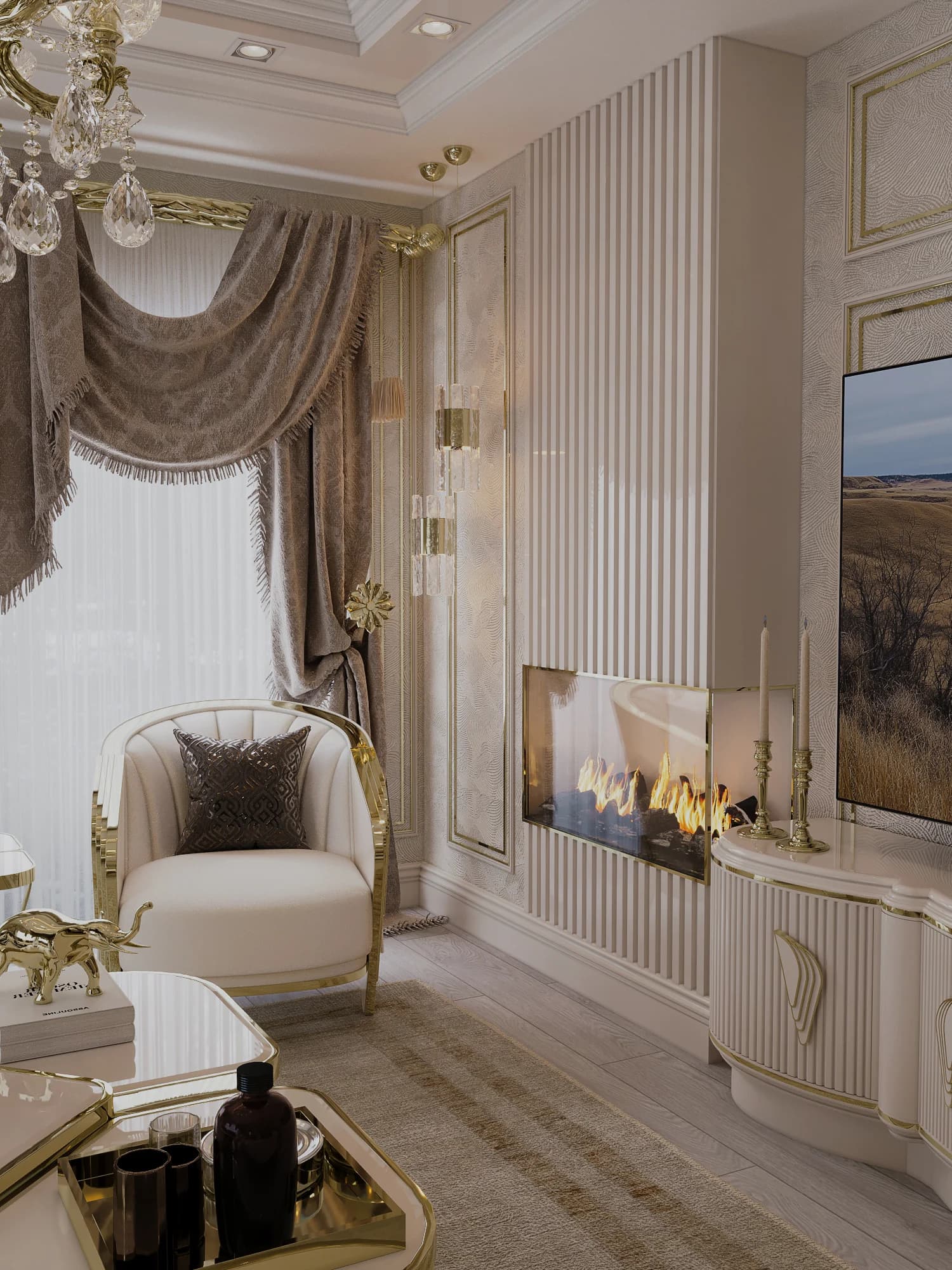 Şahnaz Yurtseven Daire — salon görselleştirmesi