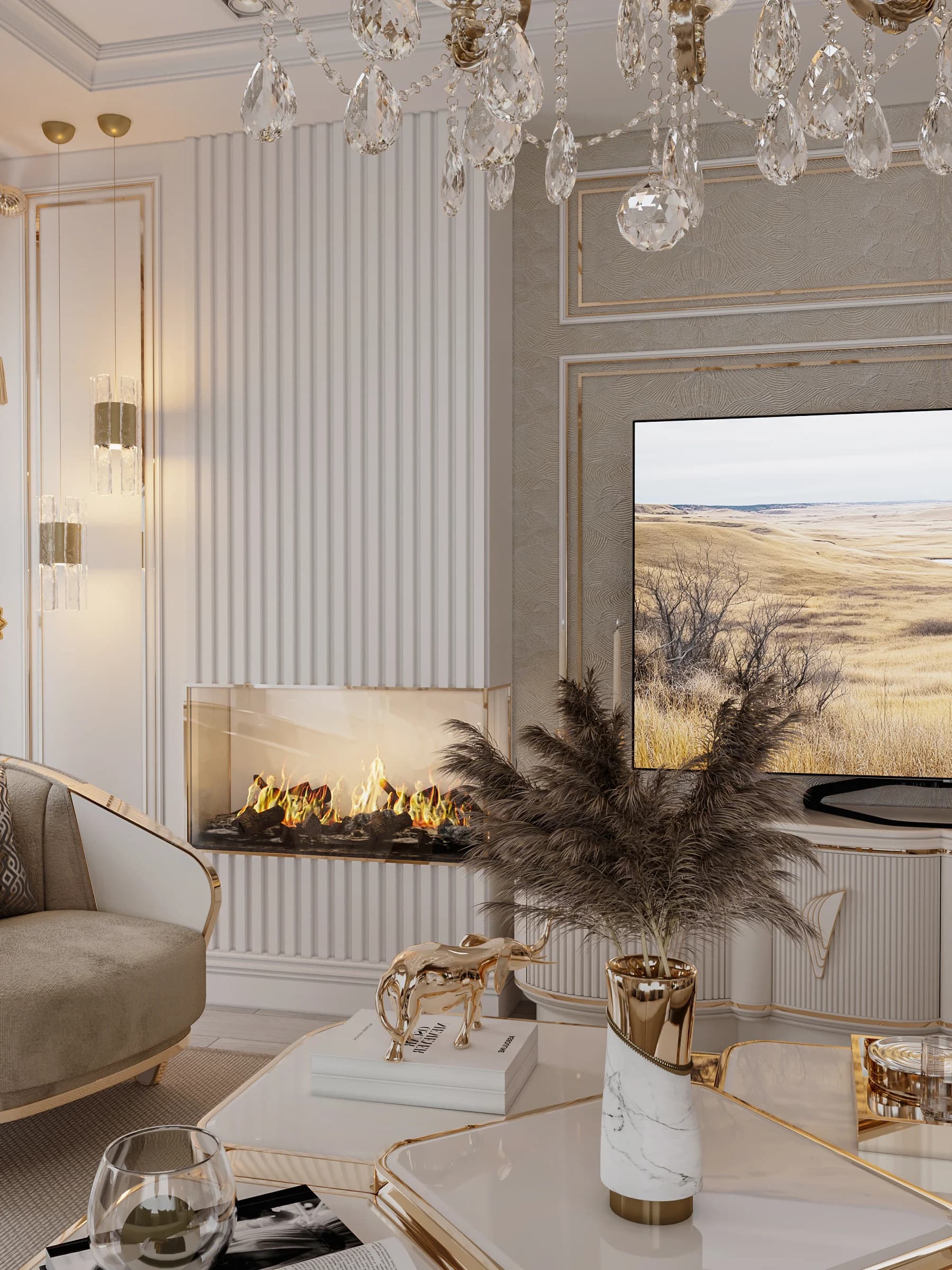 Şahnaz Yurtseven Daire — salon görselleştirmesi