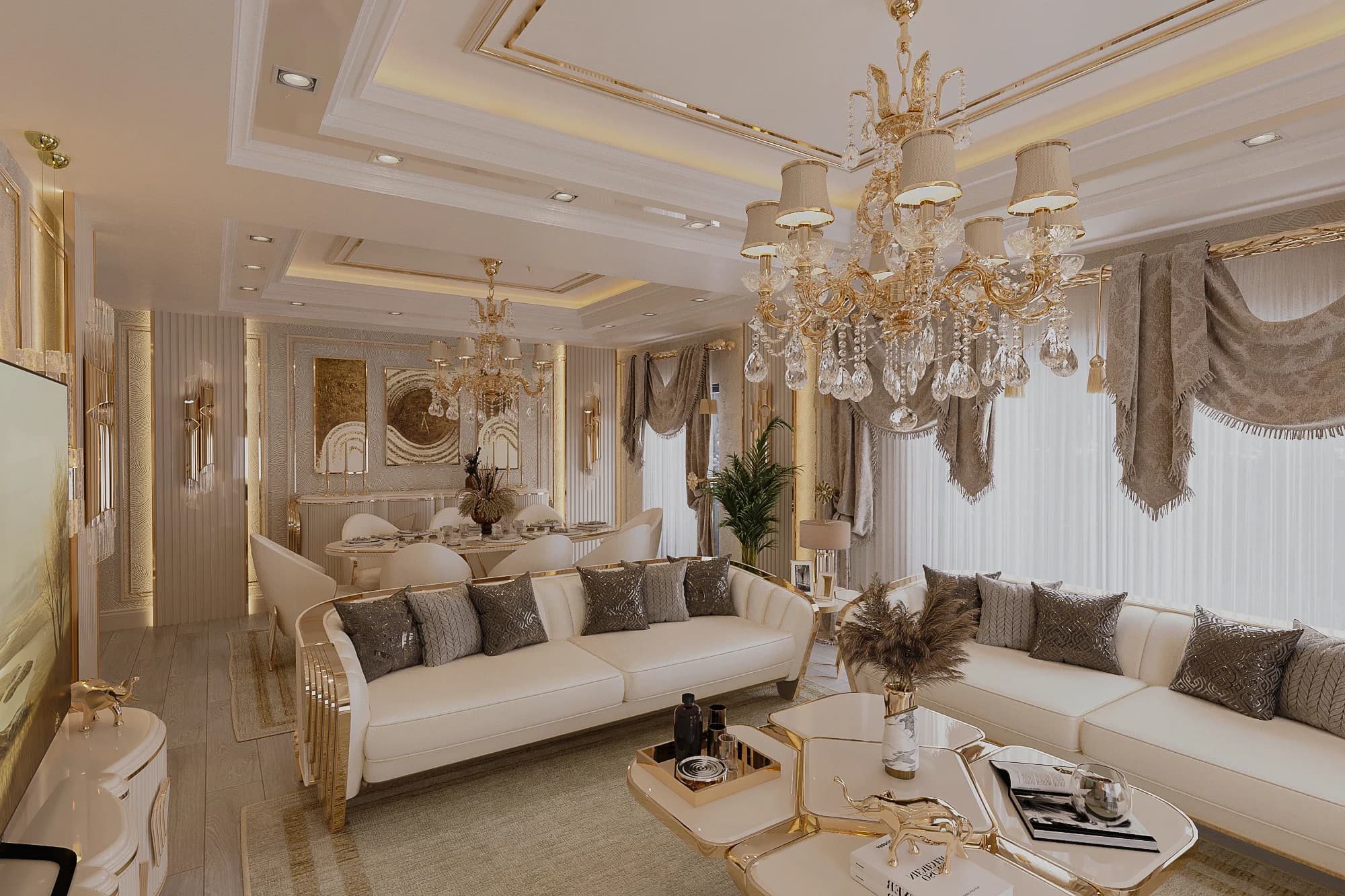 Şahnaz Yurtseven Daire — salon görselleştirmesi