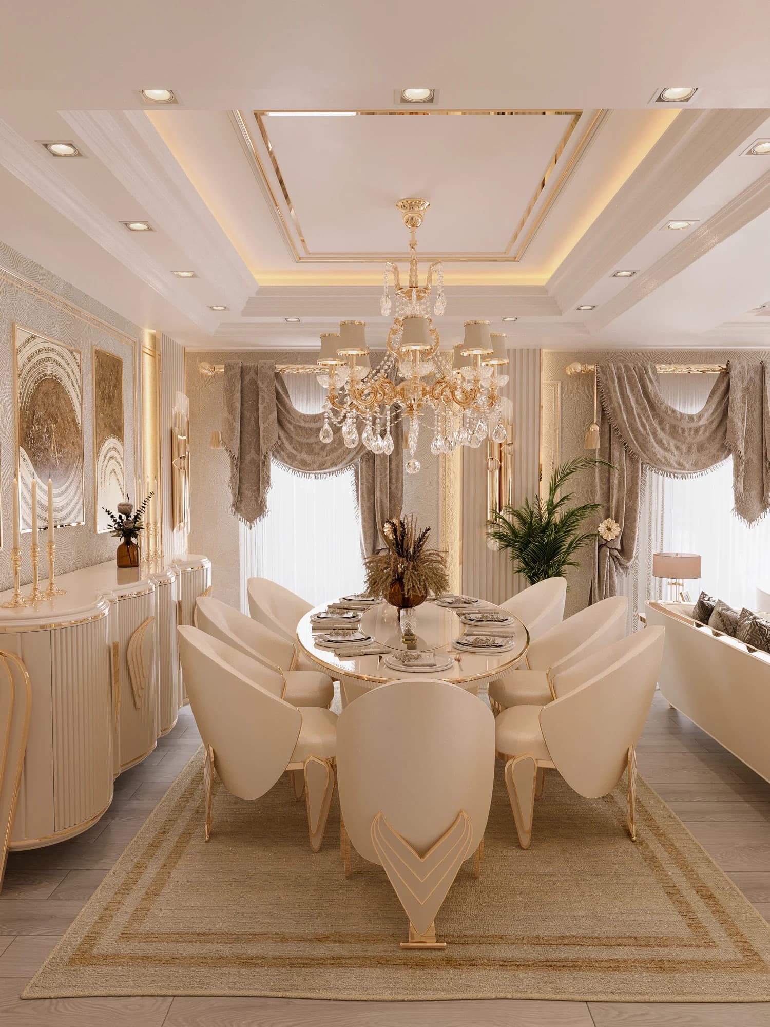Şahnaz Yurtseven Daire — salon görselleştirmesi