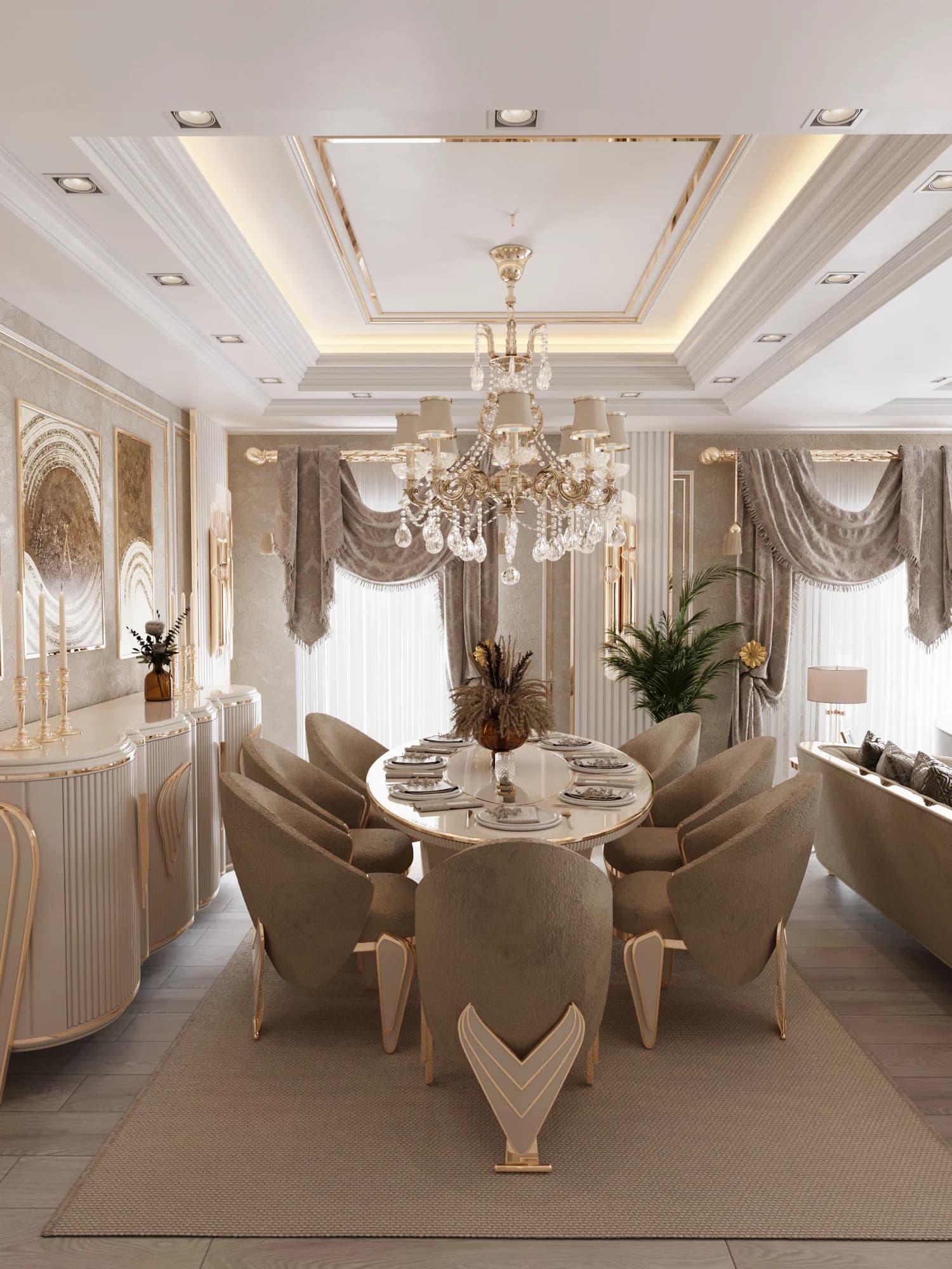 Şahnaz Yurtseven Daire — salon görselleştirmesi