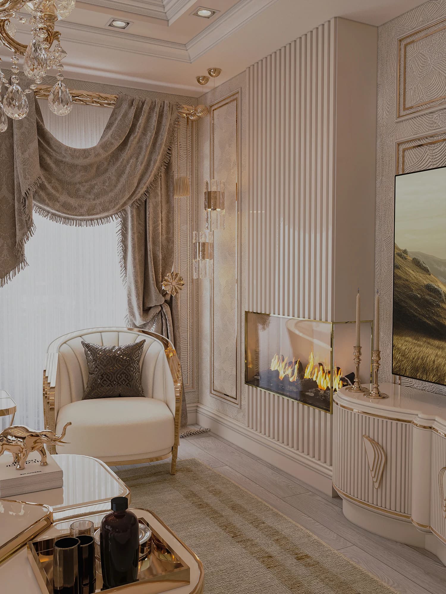 Şahnaz Yurtseven Daire — salon görselleştirmesi