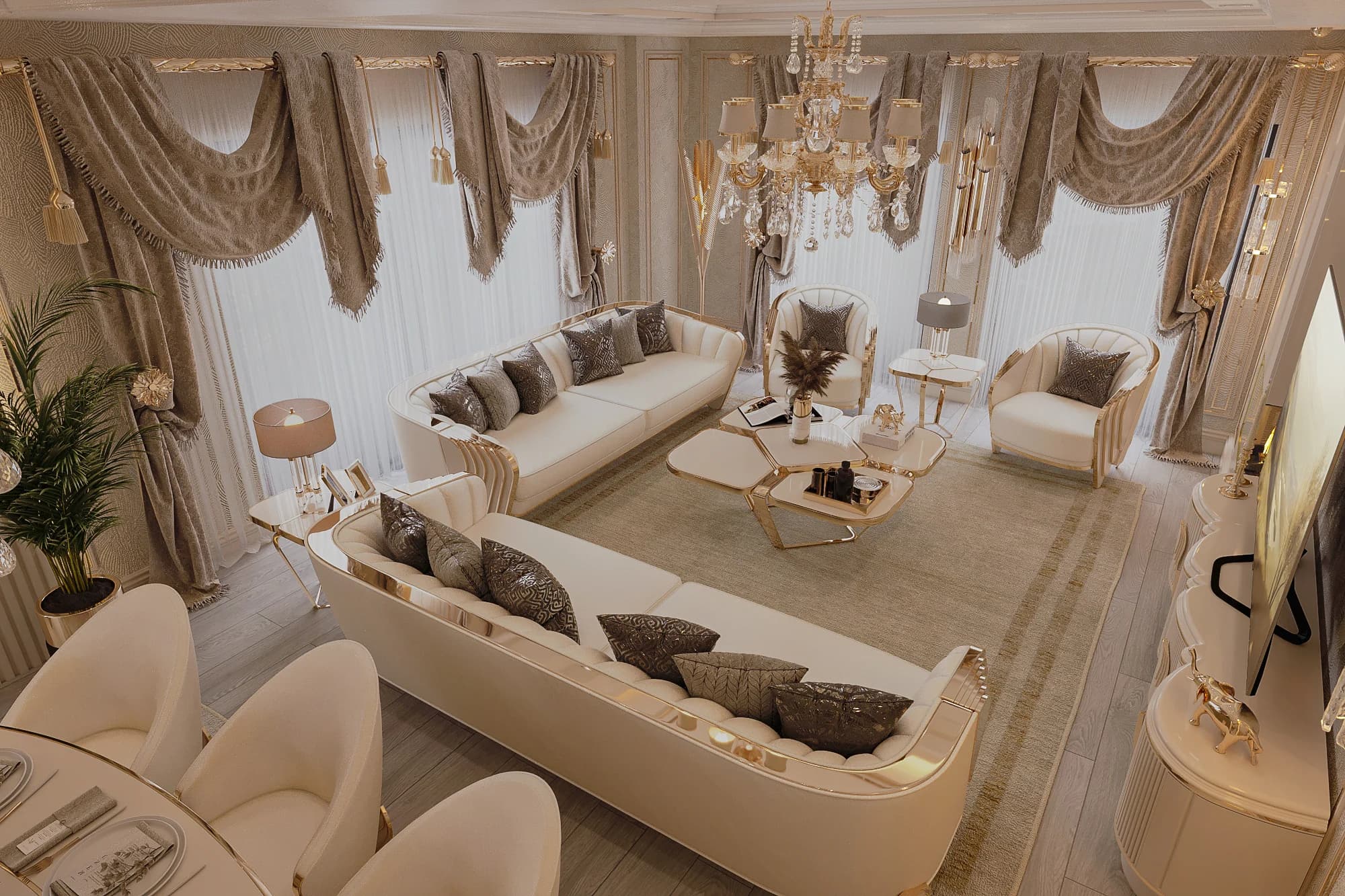 Şahnaz Yurtseven Daire — salon görselleştirmesi