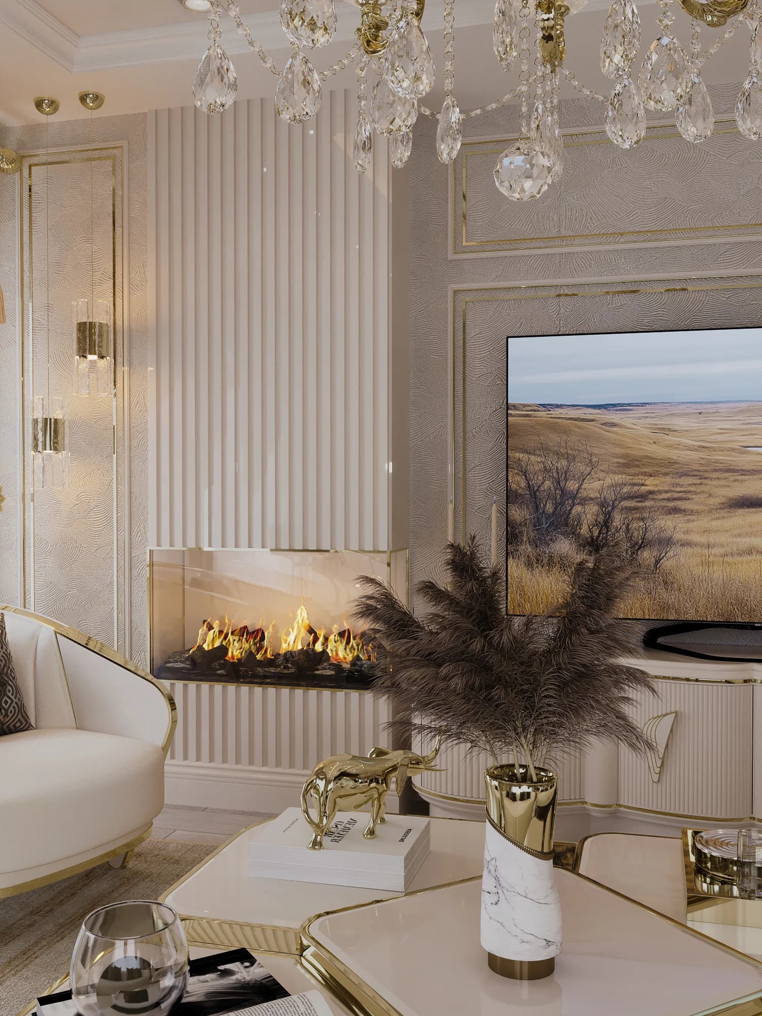 Şahnaz Yurtseven Daire — salon görselleştirmesi