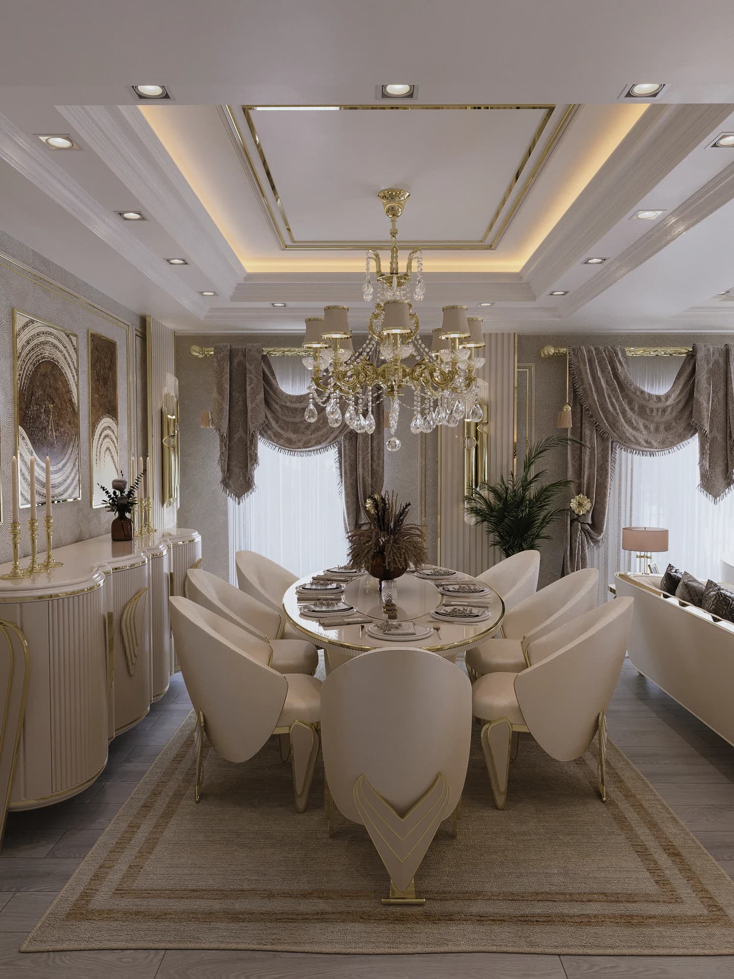 Şahnaz Yurtseven Daire — salon görselleştirmesi
