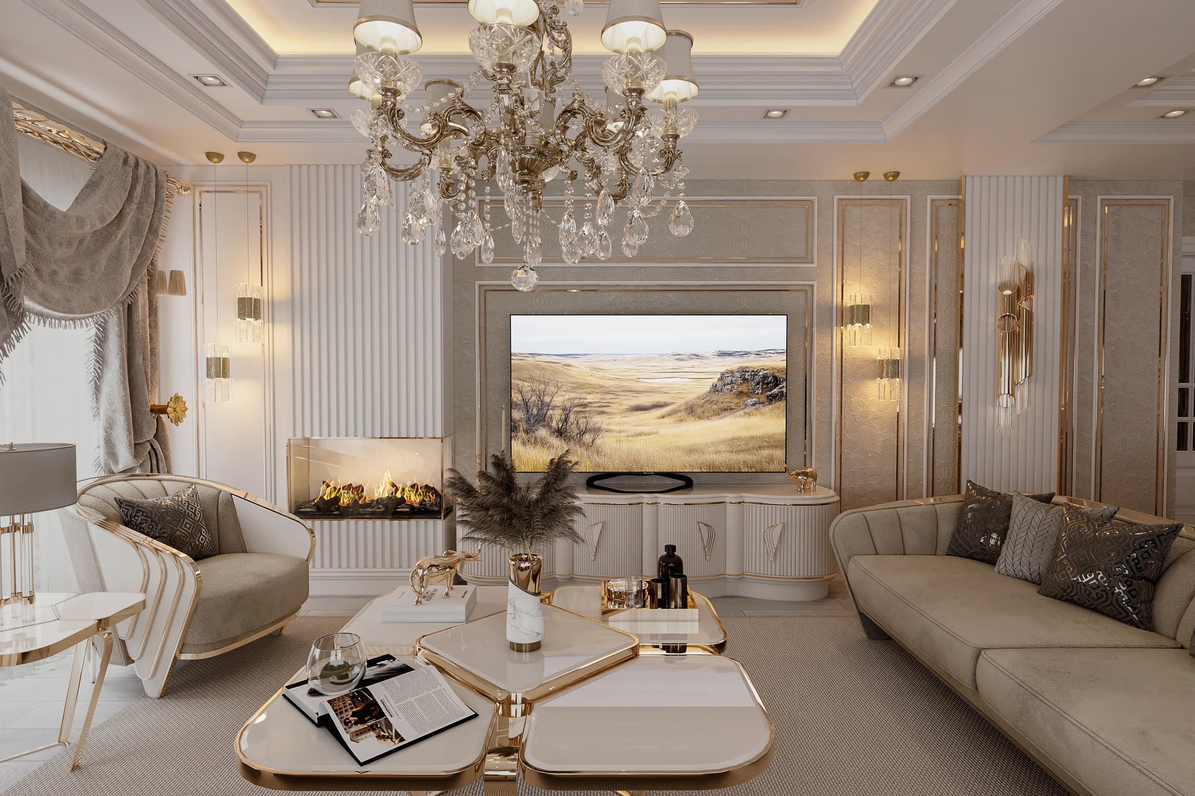 Şahnaz Yurtseven Daire — salon görselleştirmesi