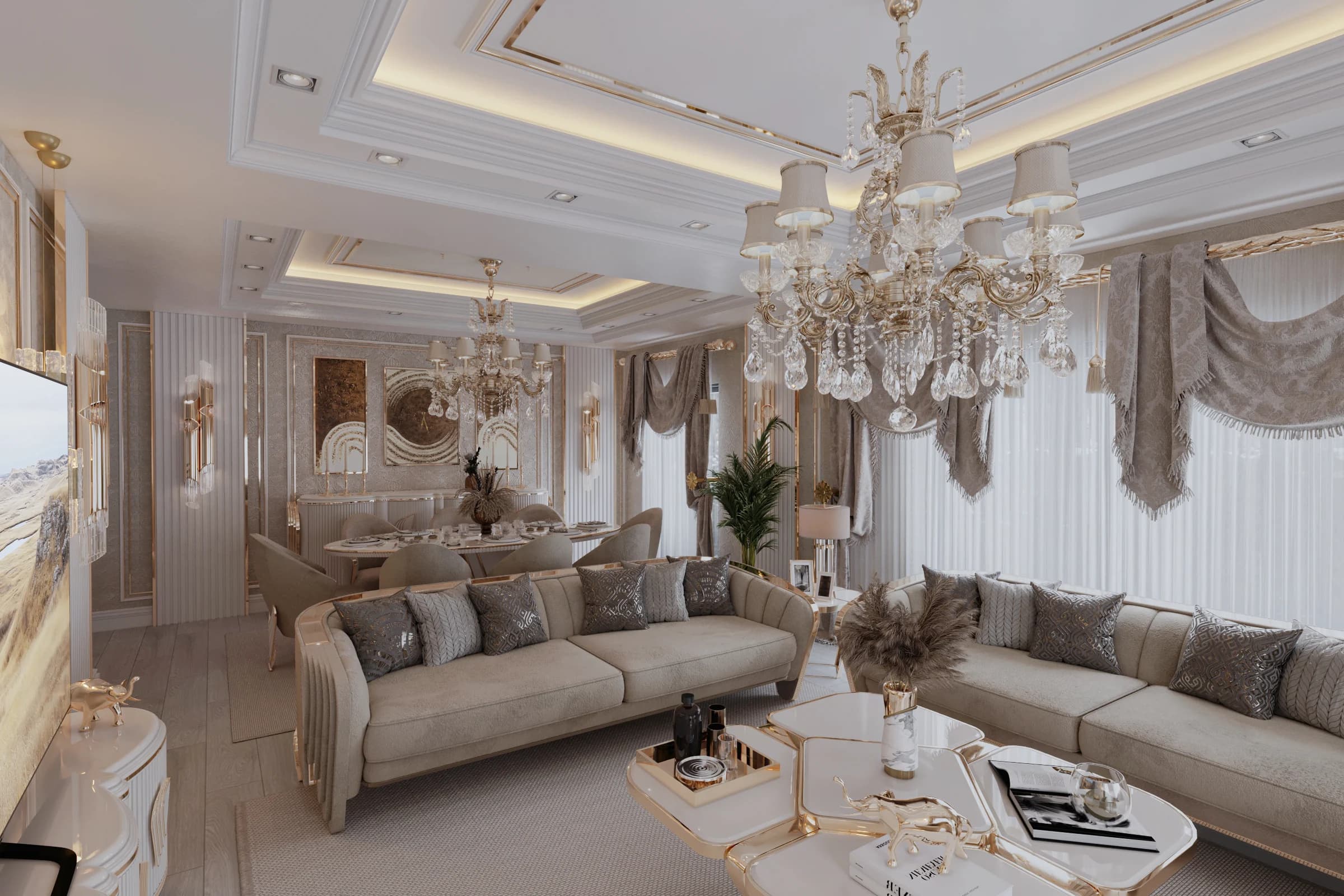 Şahnaz Yurtseven Daire — salon görselleştirmesi