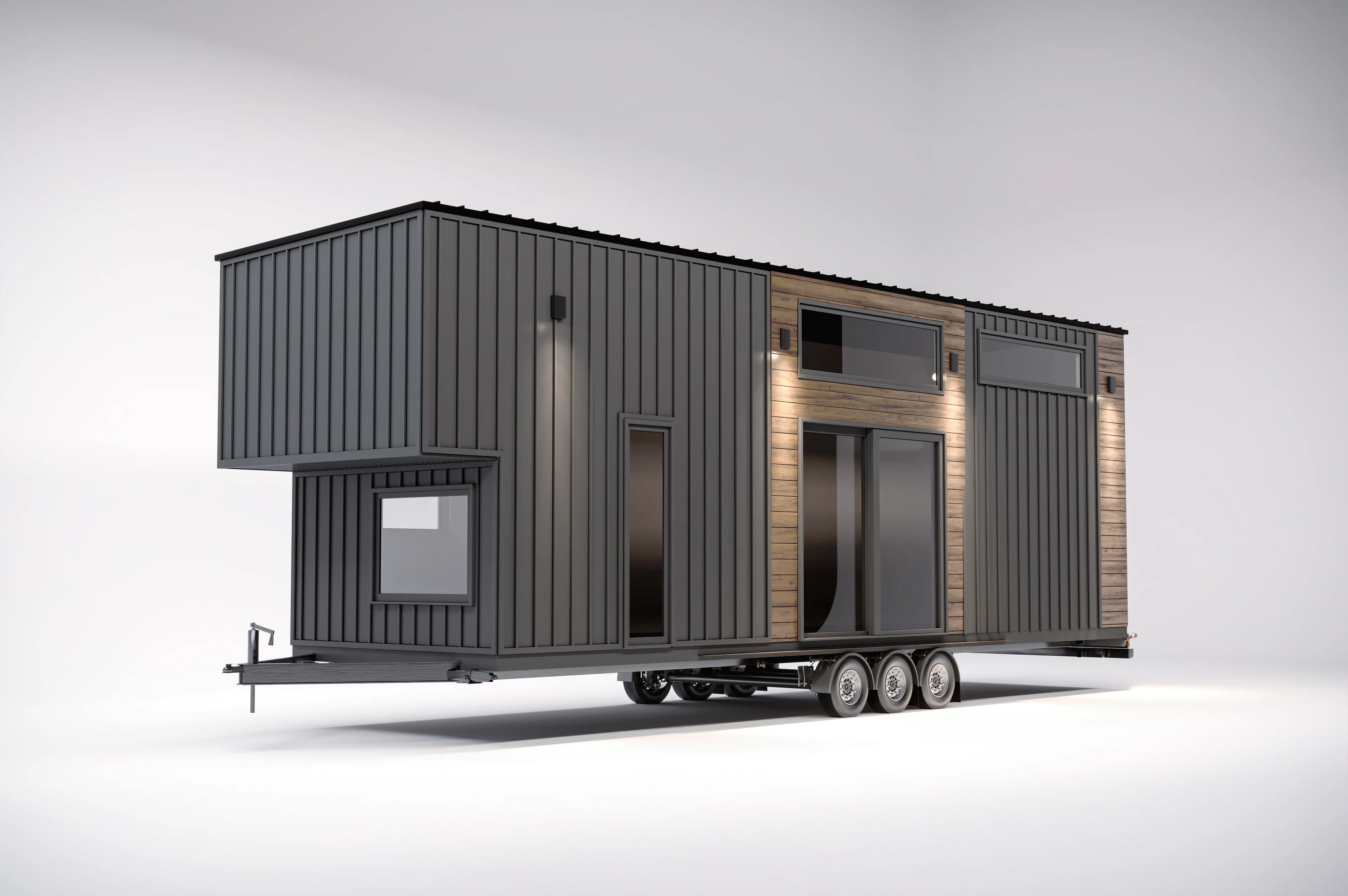 Sebra Tiny House — stüdyo renderları görselleştirmesi