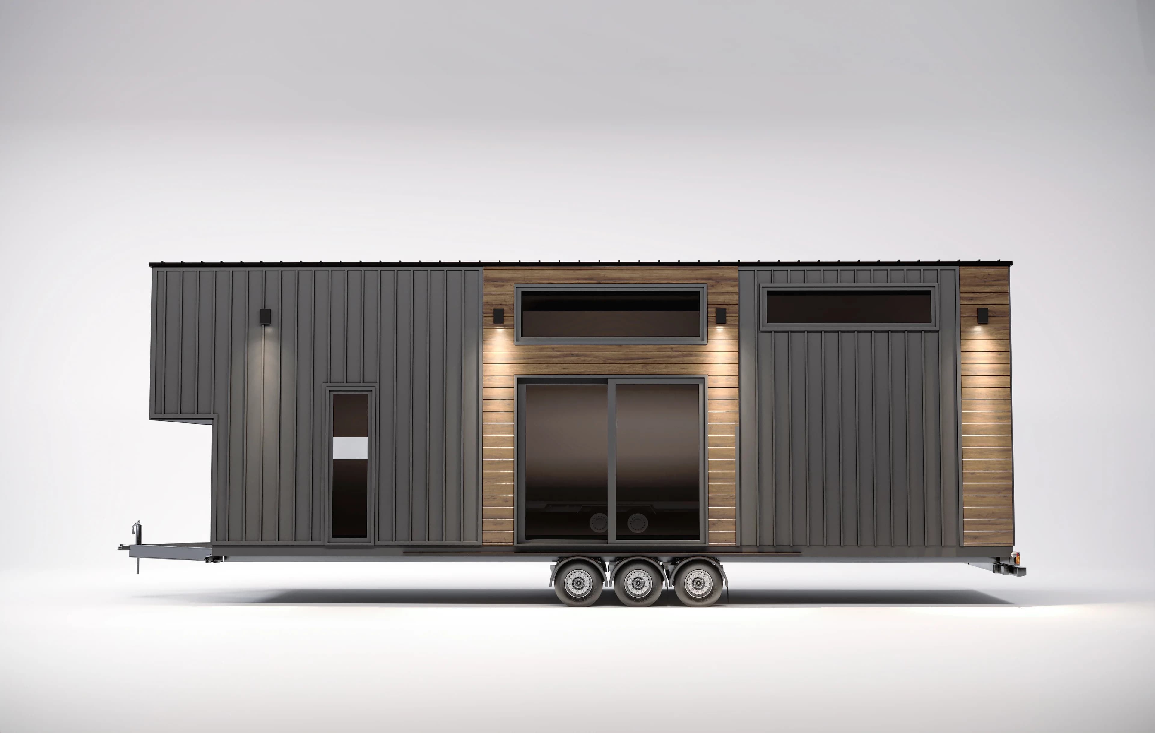 Sebra Tiny House — stüdyo renderları görselleştirmesi
