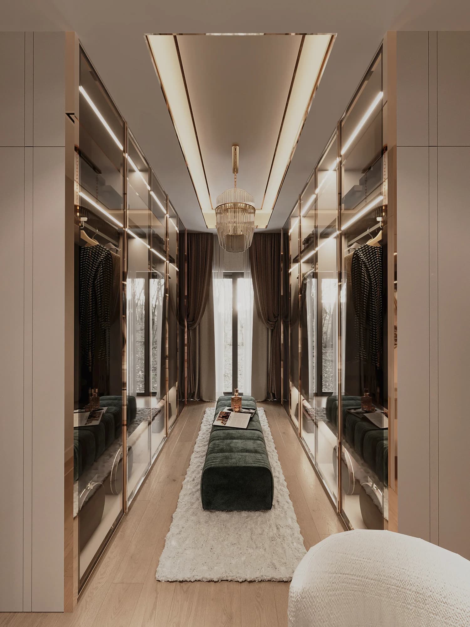 Sinan Akdoğan Villa — yatak odası görselleştirmesi