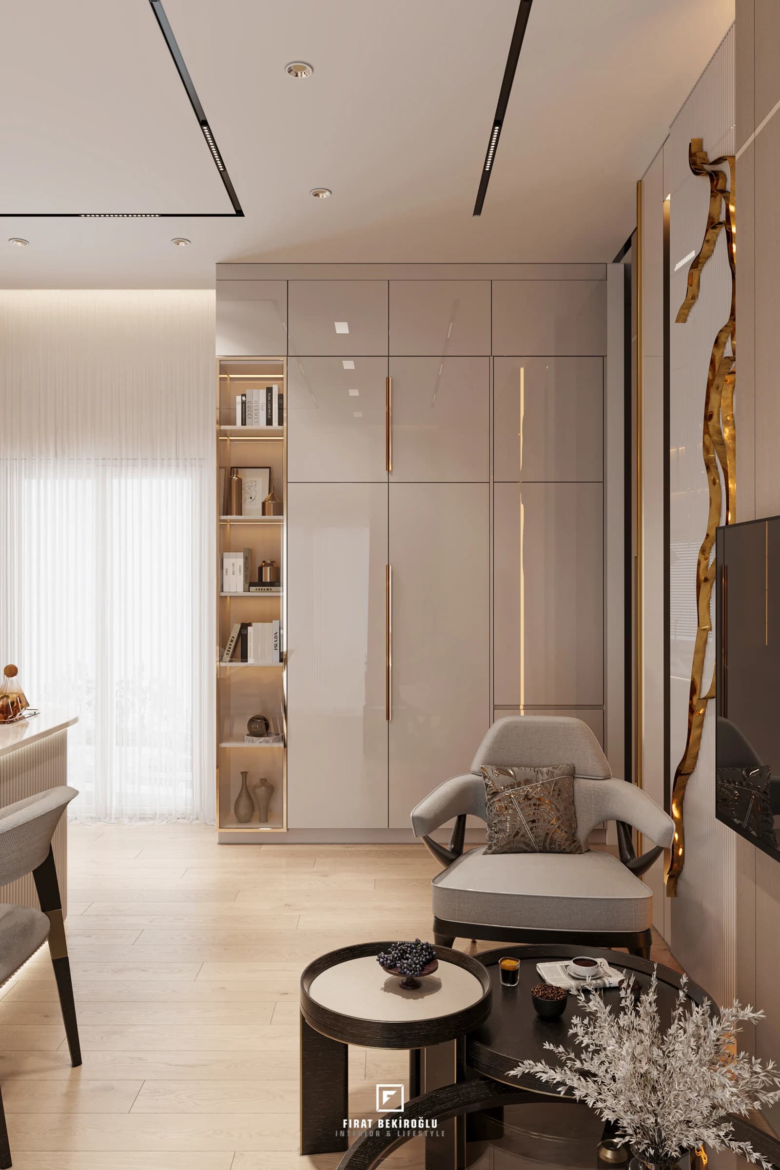 Sinan Akdoğan Villa — mutfak görselleştirmesi