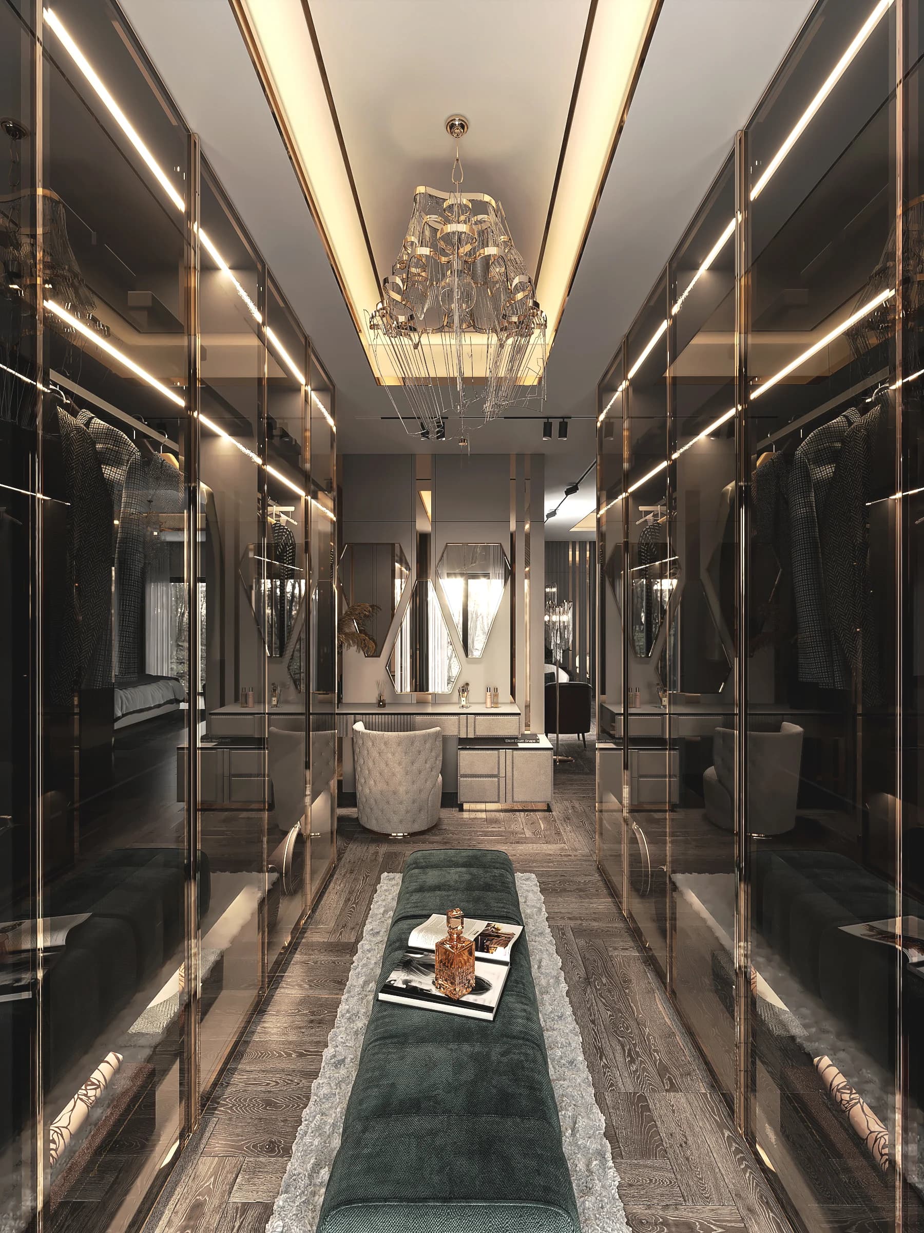 Sinan Akdoğan Villa — yatak odası görselleştirmesi