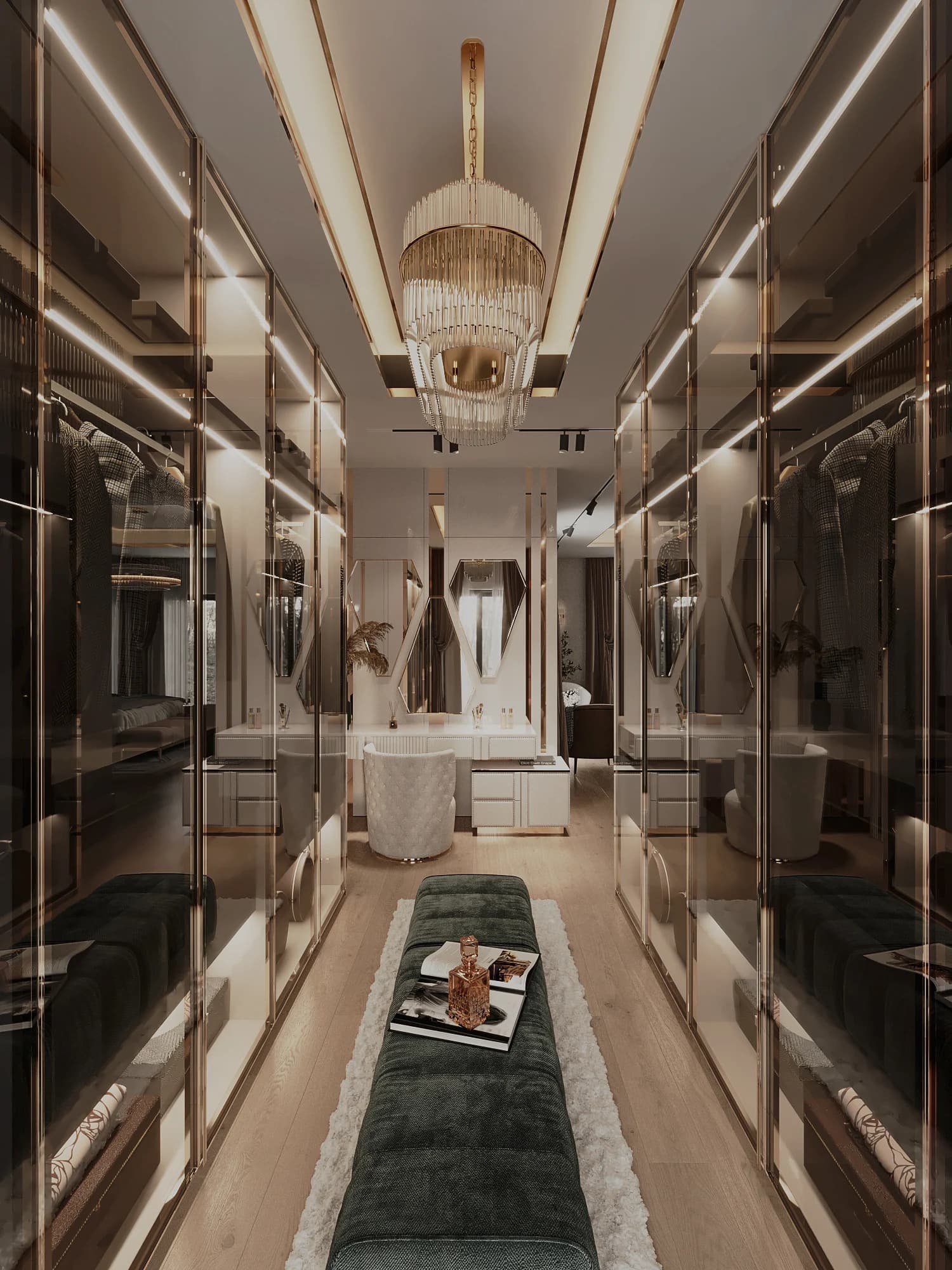 Sinan Akdoğan Villa — yatak odası görselleştirmesi