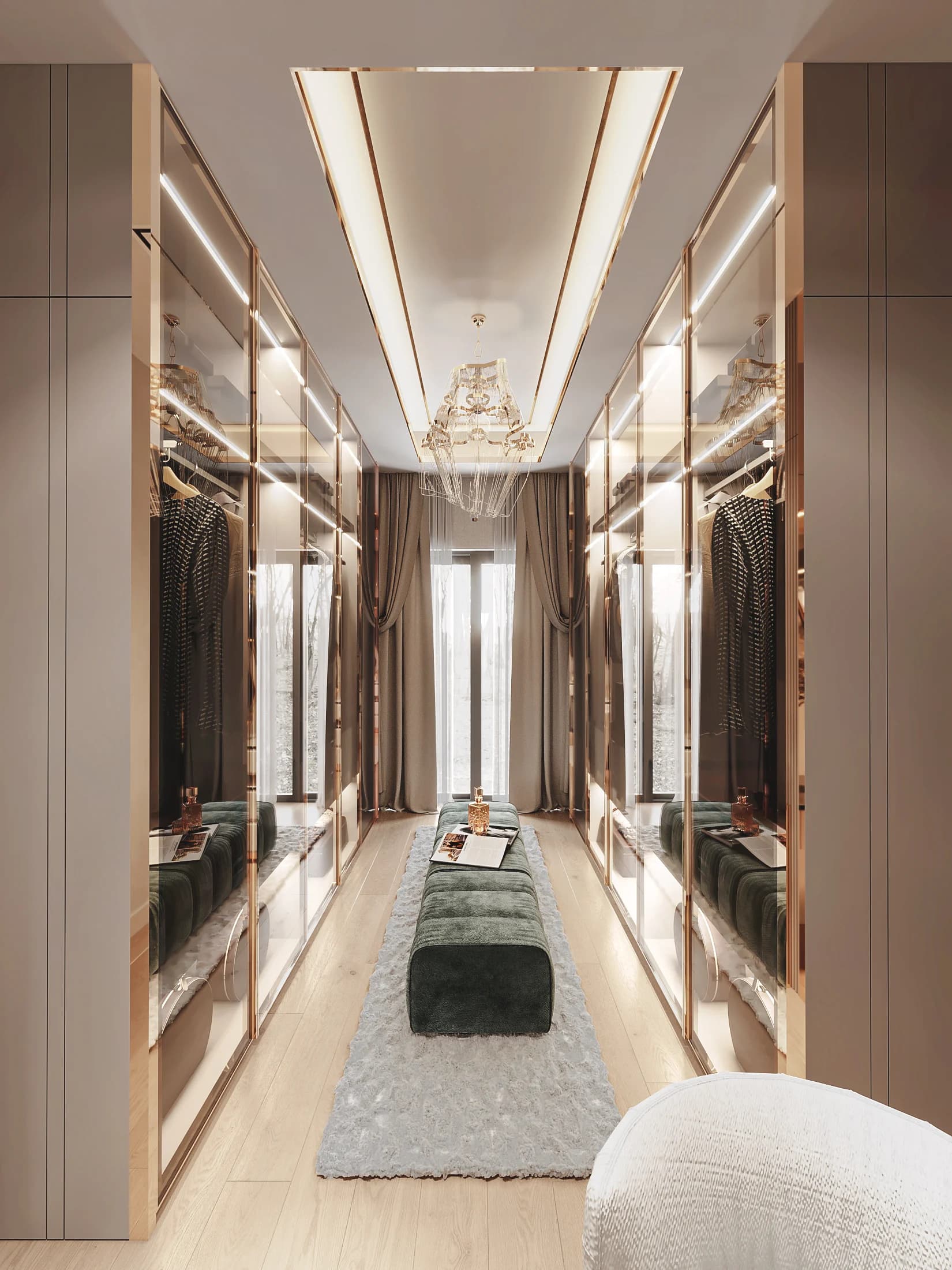 Sinan Akdoğan Villa — yatak odası görselleştirmesi