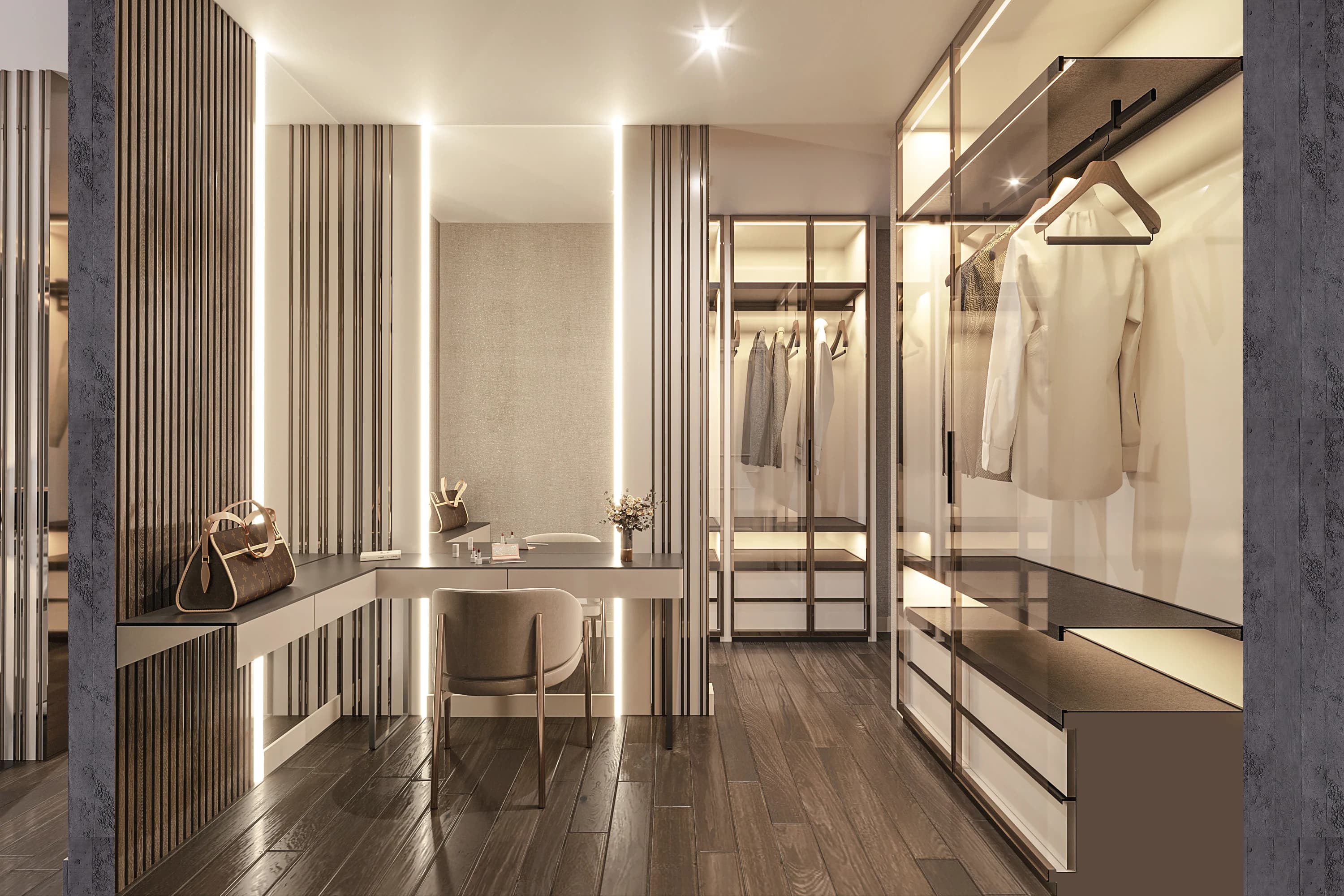West Marina Villa / İstanbul — yatak odası görselleştirmesi