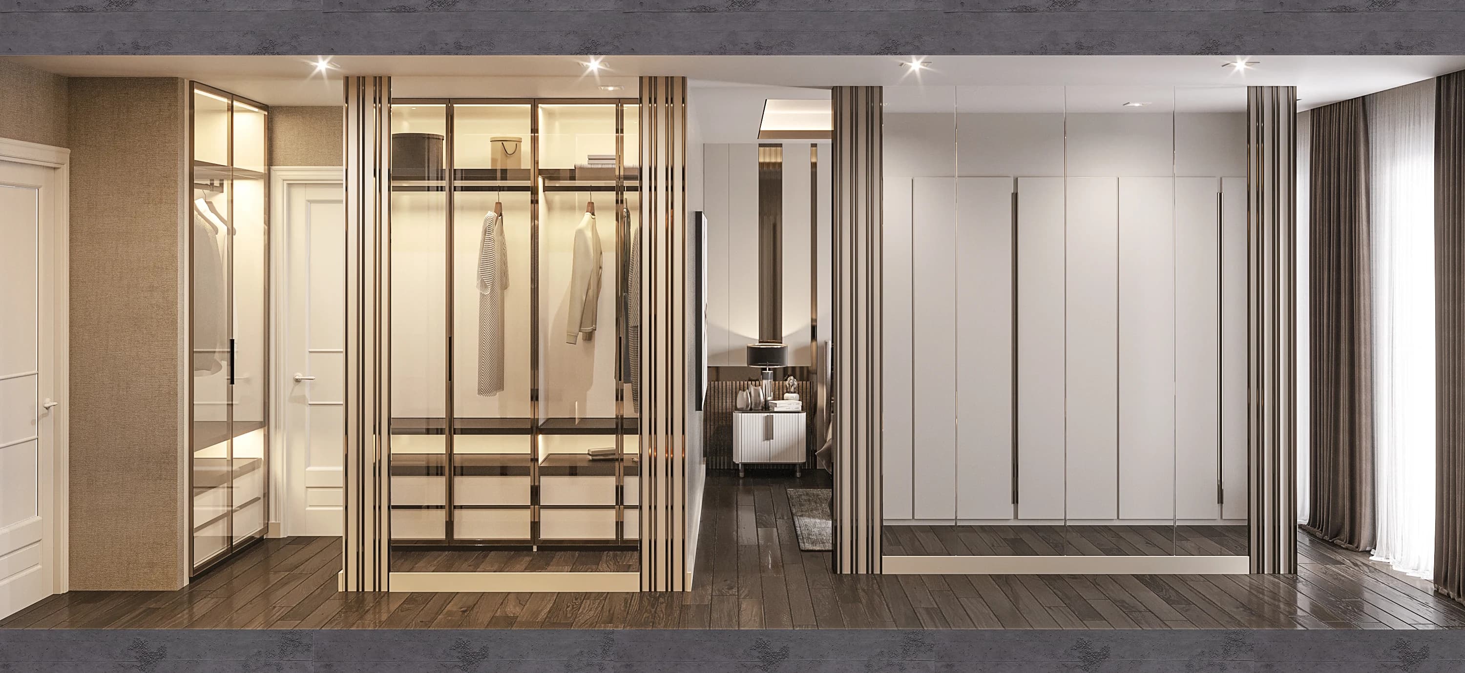 West Marina Villa / İstanbul — yatak odası görselleştirmesi