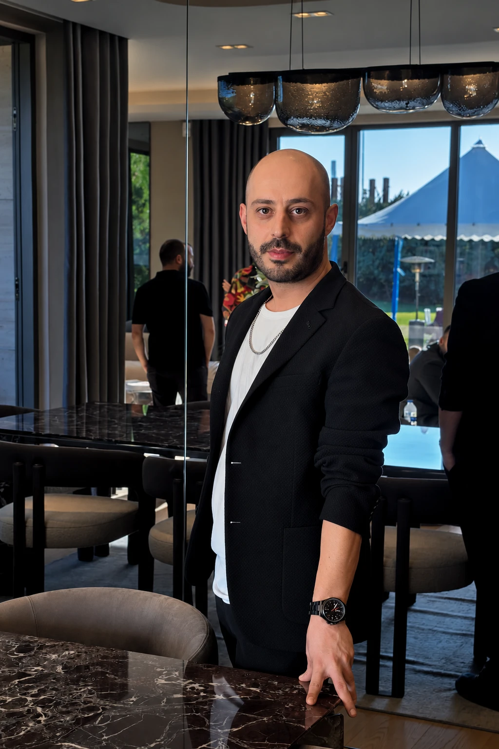 Fırat Bekiroğlu’nun açık havada portresi